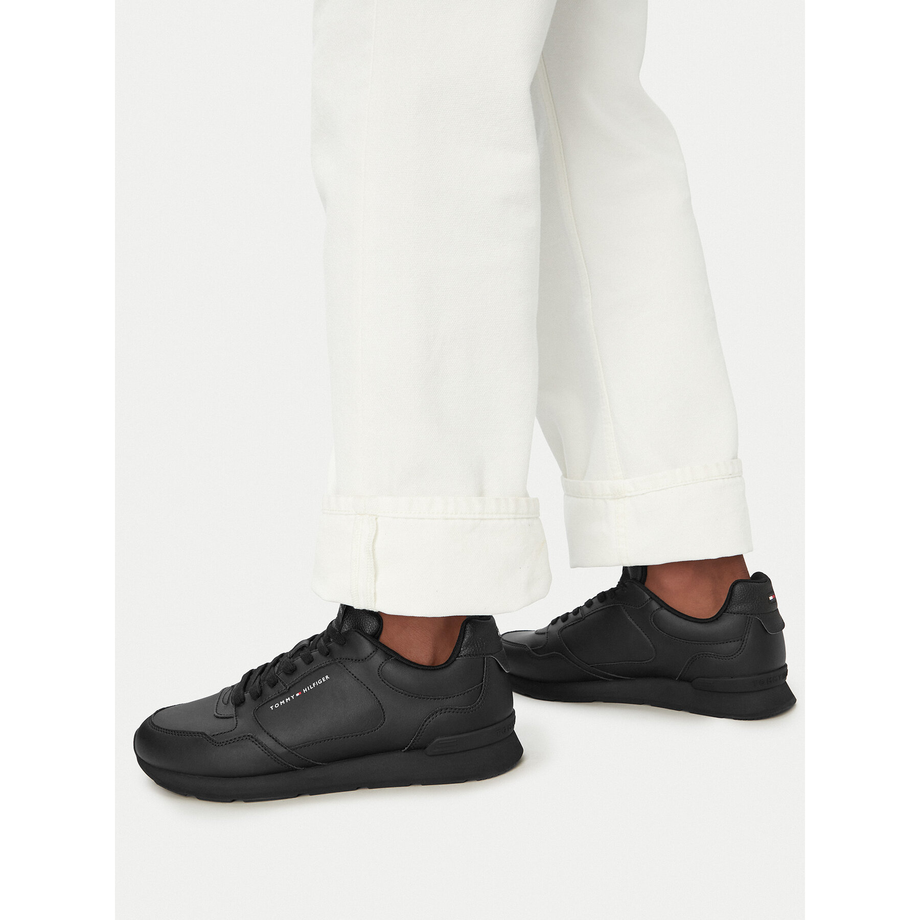 Sneakers Tommy Hilfiger Light Eva Runner FM0FM05906 Negru