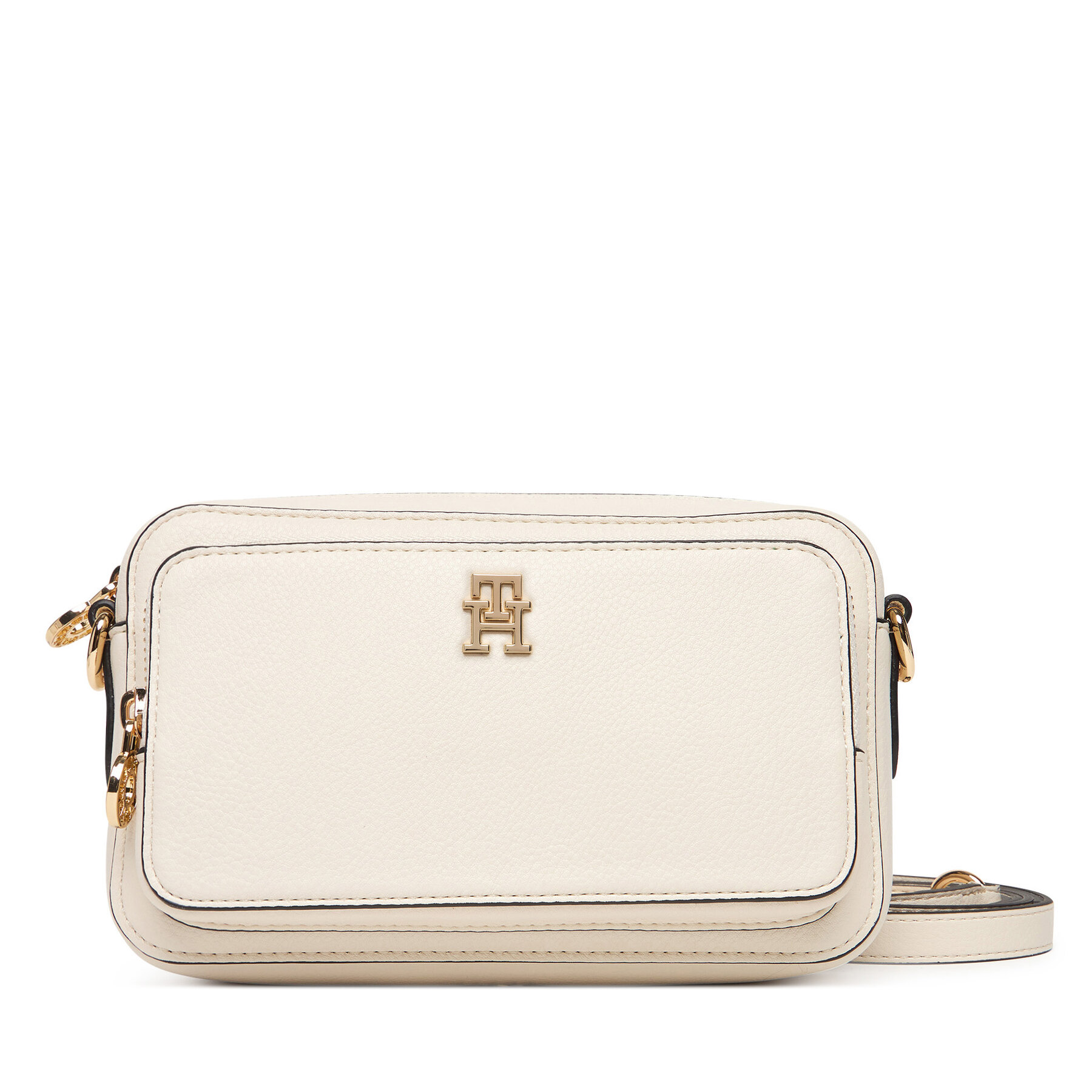 Дамска чанта Tommy Hilfiger Th Icon Camera Bag AW0AW18120 Екрю