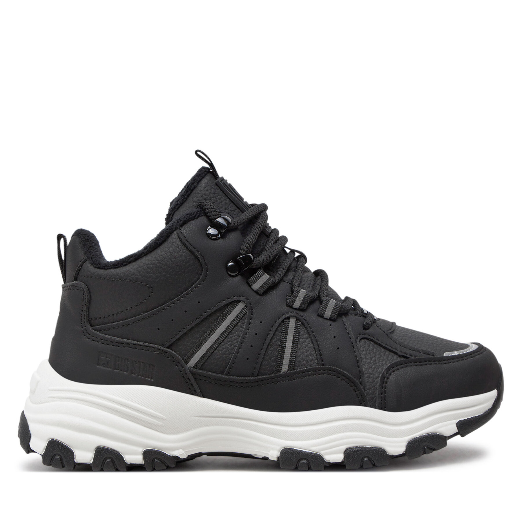 Damskie Sneakersy Big Star Shoes, Rozmiar 38 Czarny OO274A160