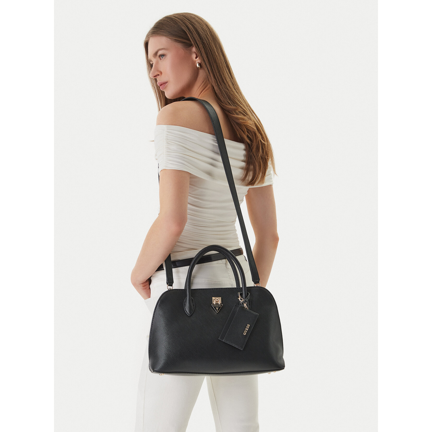 Kabelka Guess Patsie HWZG99 19060 Čierna