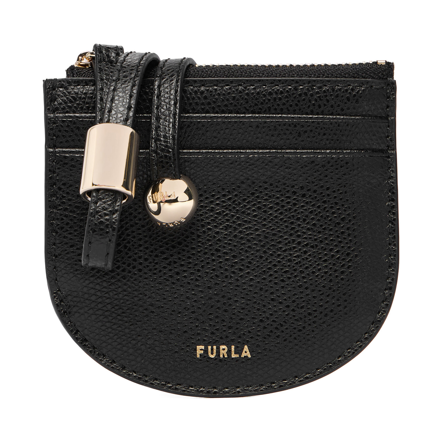 Puzdro na kreditné karty Furla Laura S WP00512 ARE000 CN O6000 Čierna