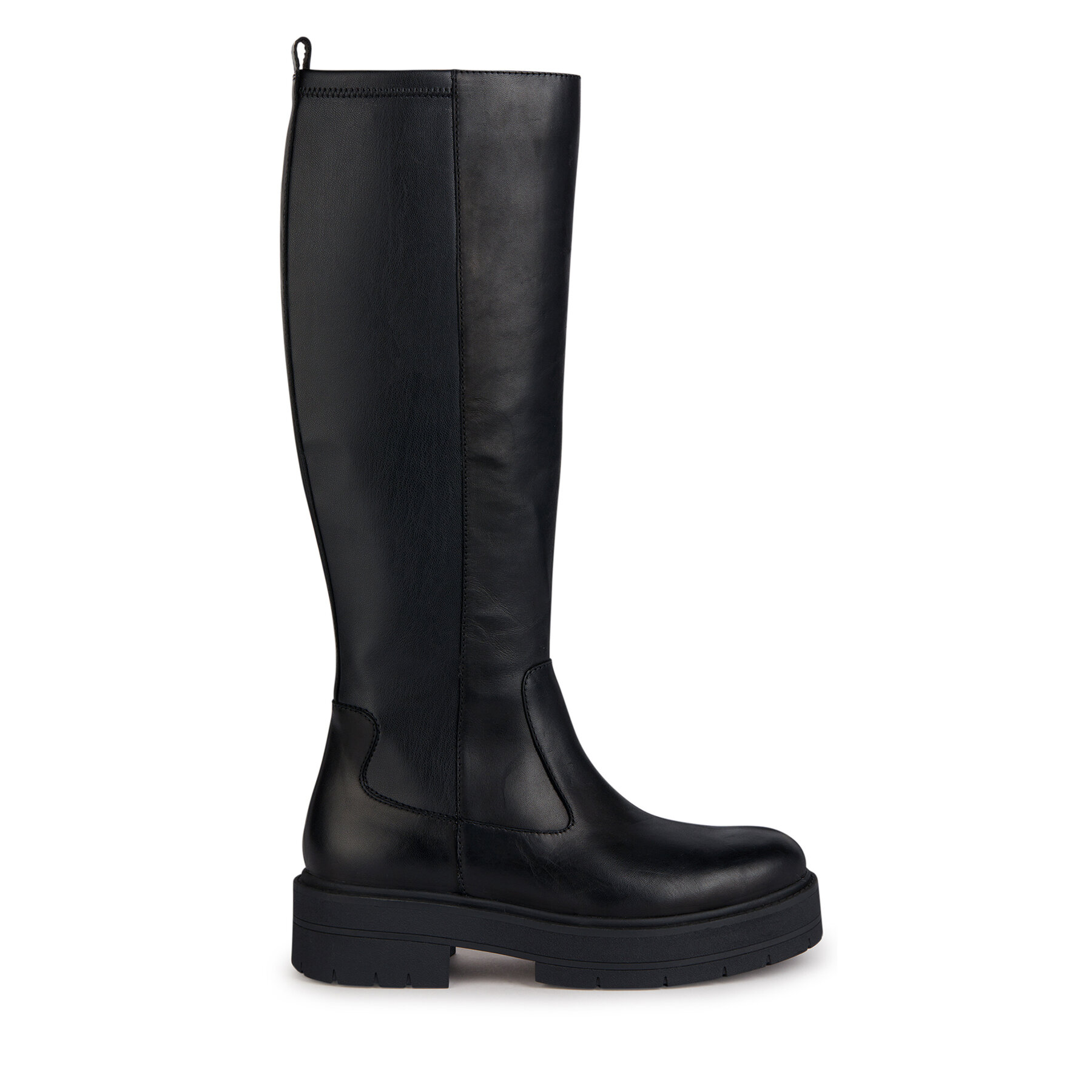 Cizme lungi riding Geox D Spherica Ec7 D36VDF 043BC C9999 Negru