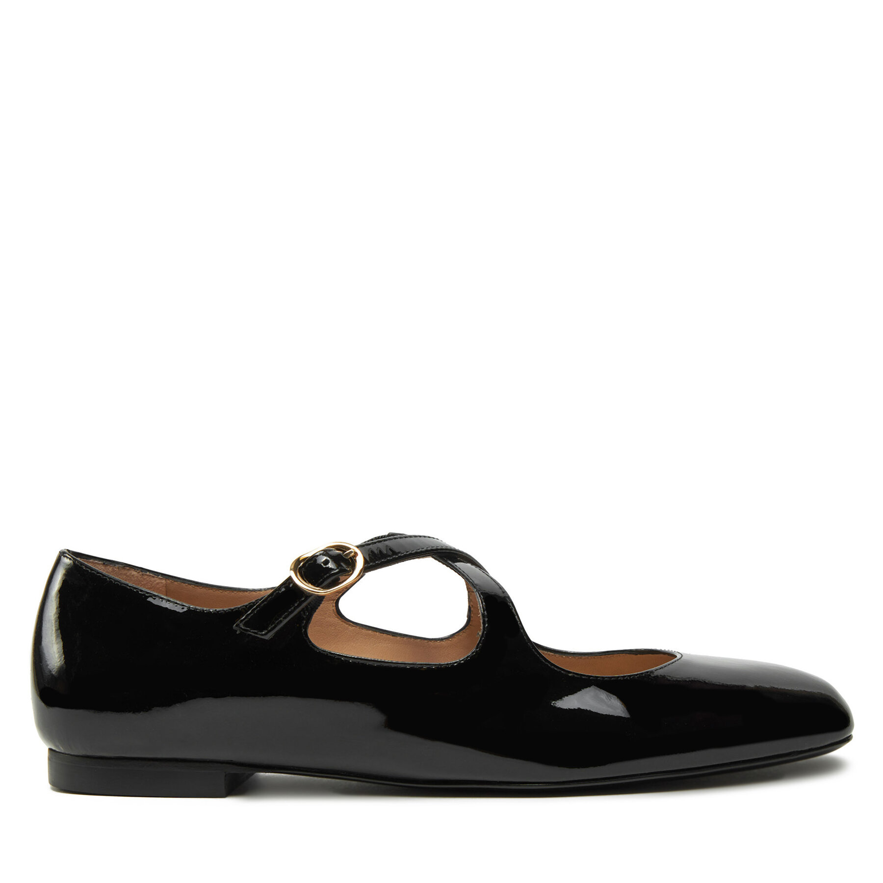 Ballerinas Stuart Weitzman Clem Flat SK070 Schwarz