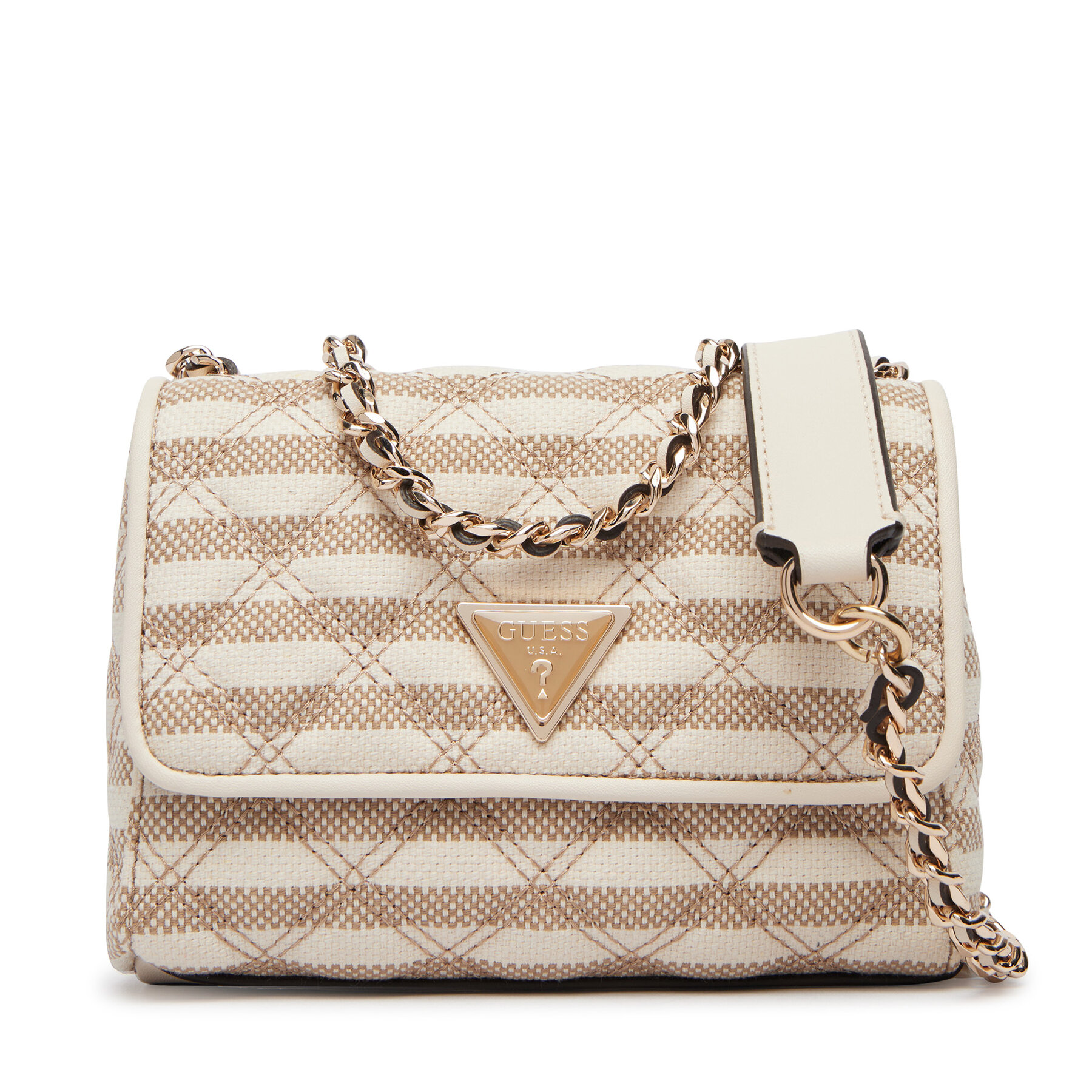 Τσάντα Guess Giully II Mini HWAG96 73740 Μπεζ