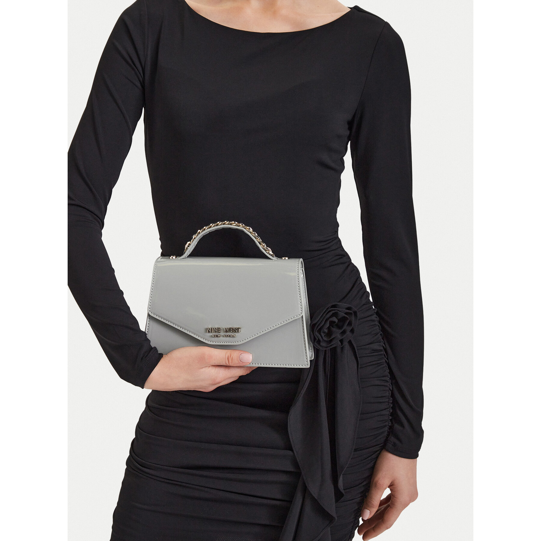 Geantă Nine West CEO-LUSTED ROAD-LH22260 Gri