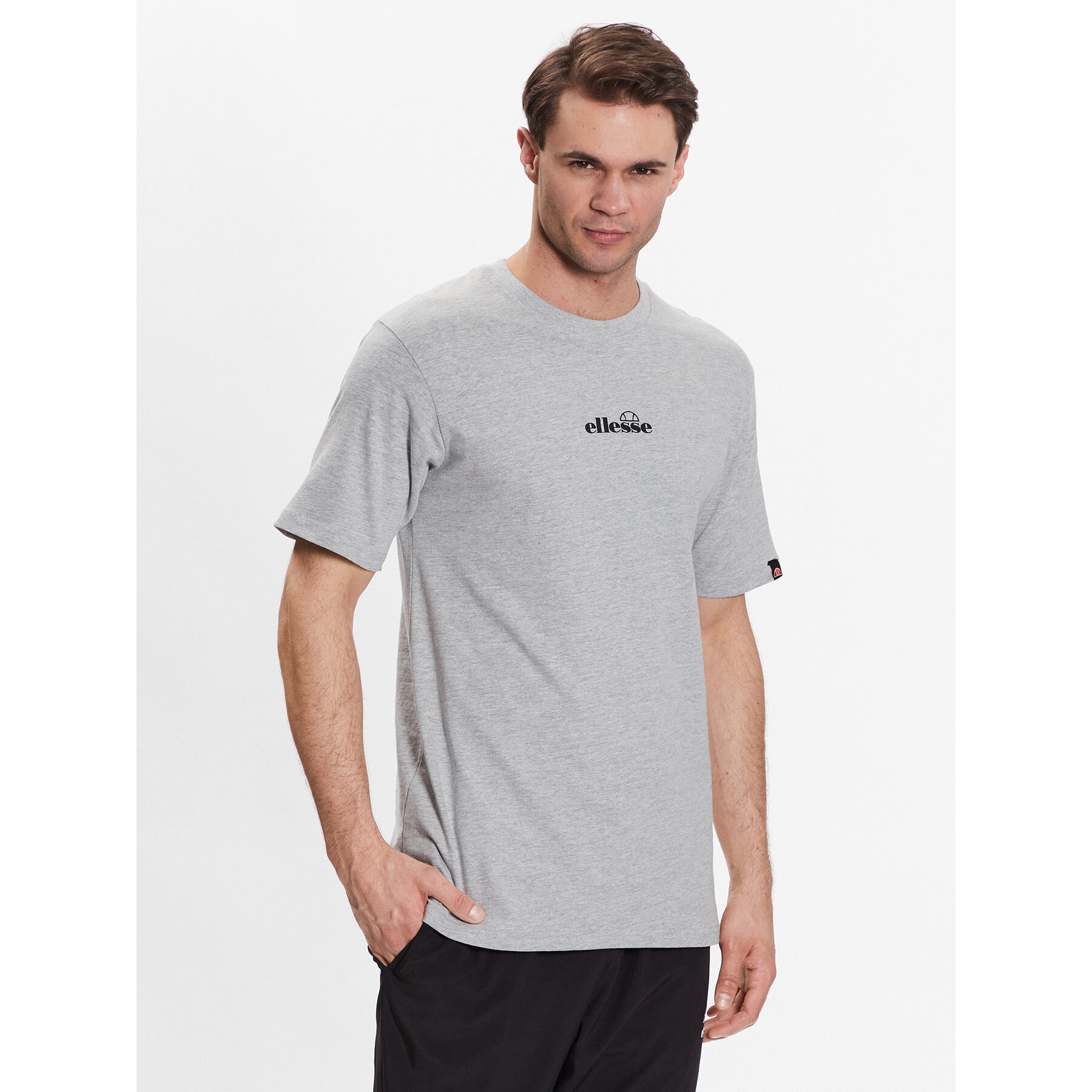 Ellesse T-shirt Ollio SHP16463 Grigio Regular Fit