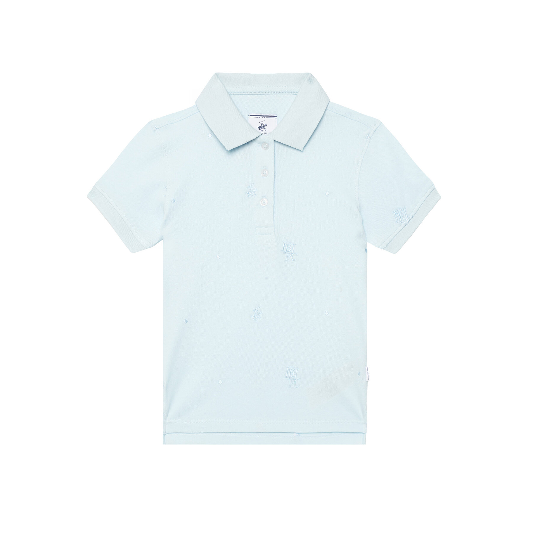 Beverly Hills Polo Club Polo G2555 Μπλε Regular Fit
