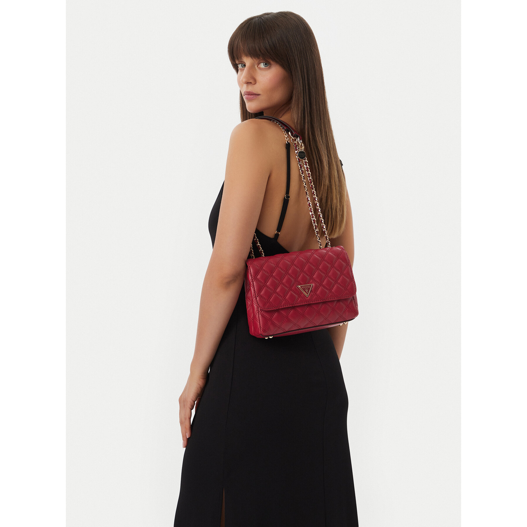 Torbica Guess Giully II HWQG96 73200 Crvena