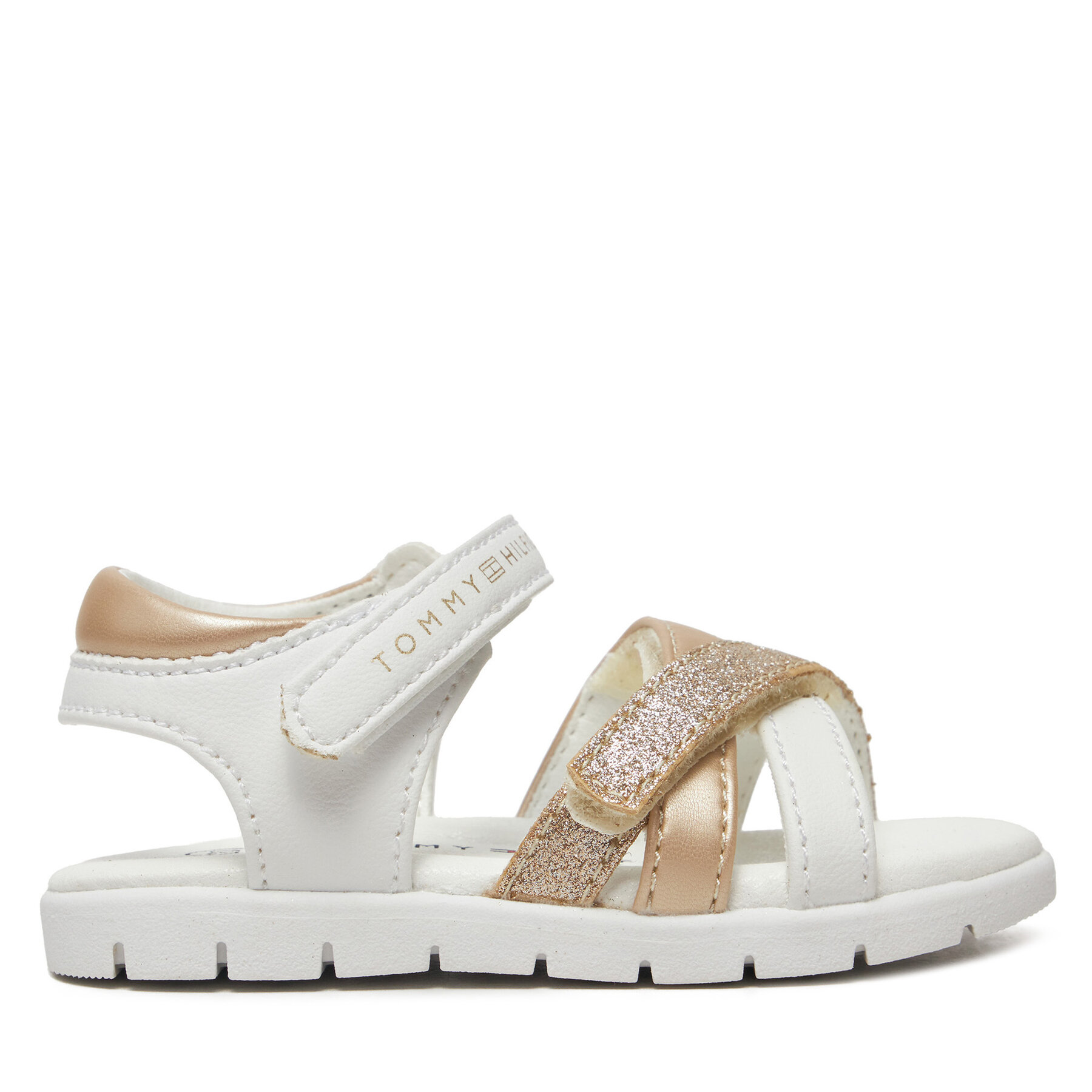 Сандали Tommy Hilfiger Velcro Sandal T1A2-33770-0273 M Бял