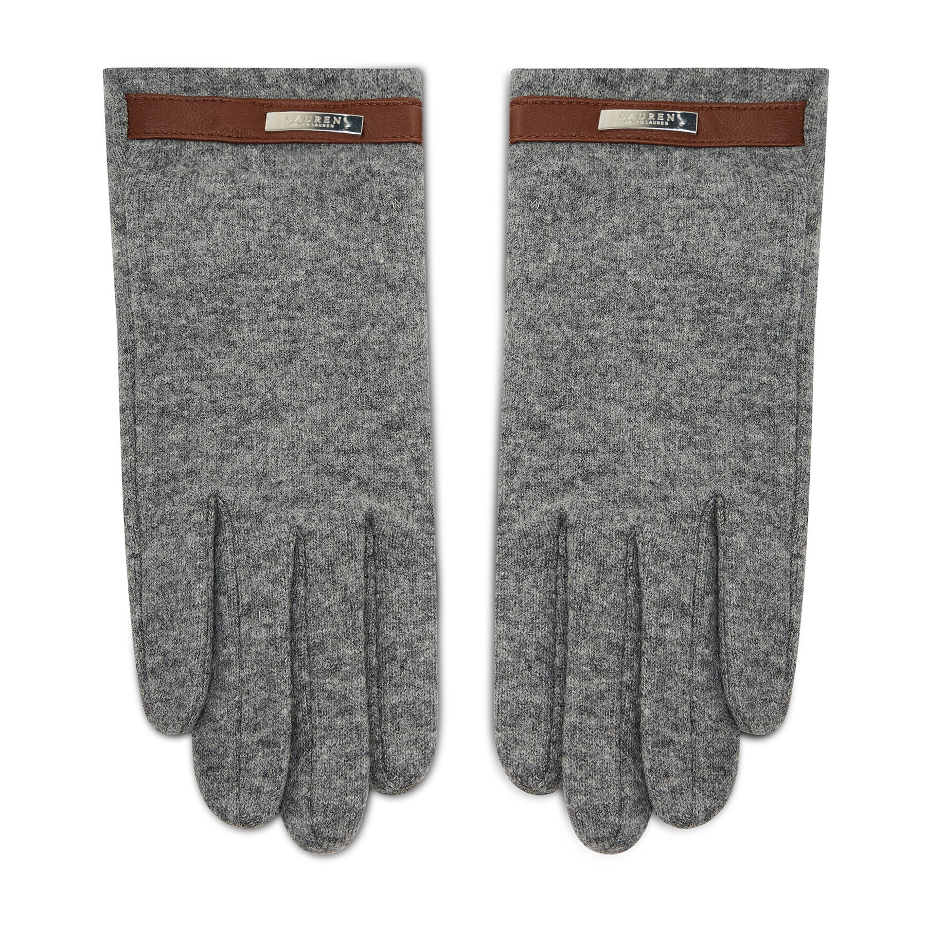 Mănuși de Damă Lauren Ralph Lauren Belted Knit Glove 454855043002 Grey 454855043002 imagine super redus 2022