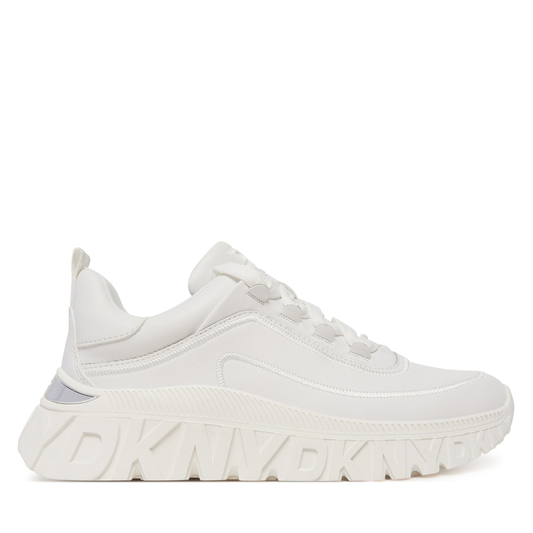 Sneakers DKNY Lacombe K1522639 Alb