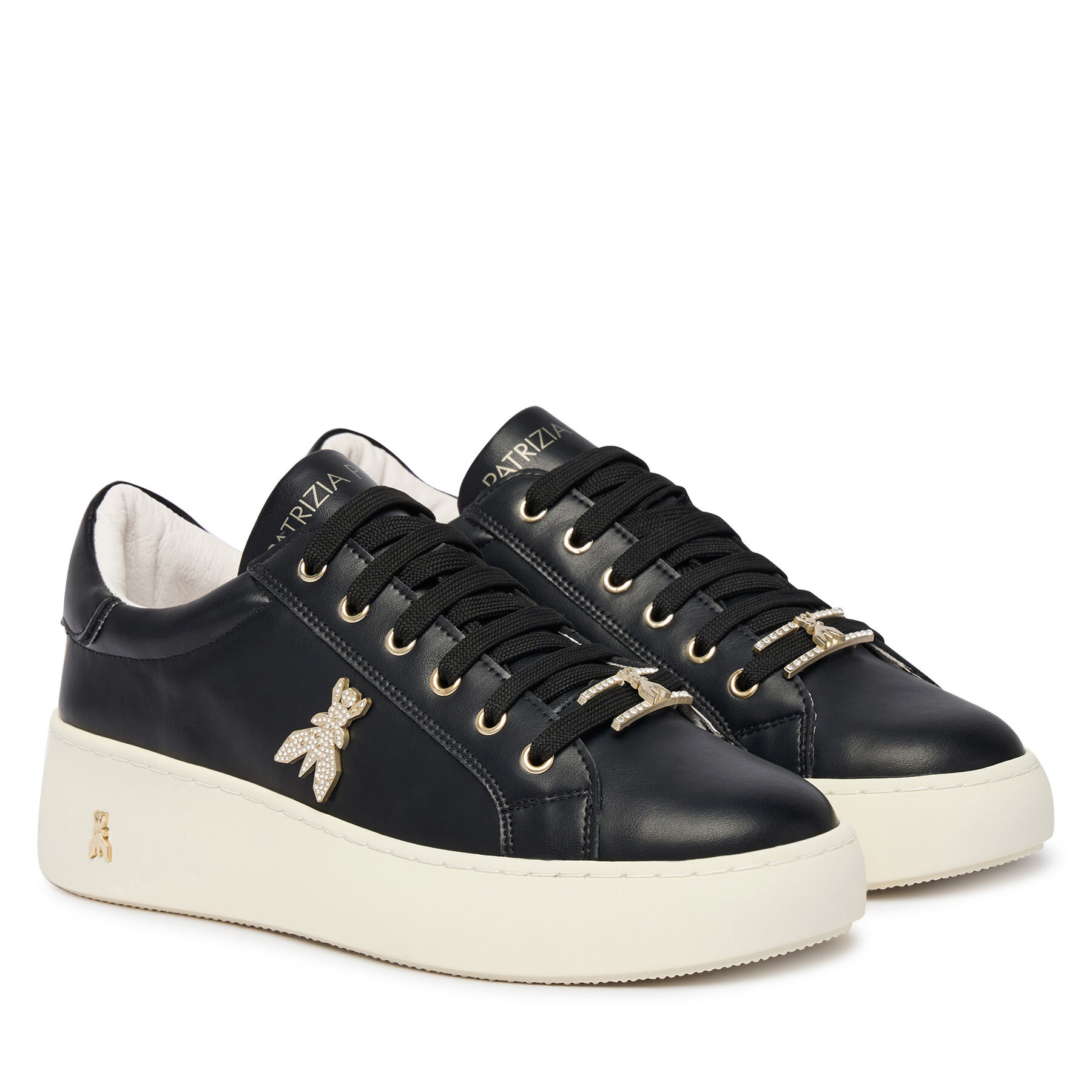 Sneakersy Patrizia Pepe PJ417.01 Čierna