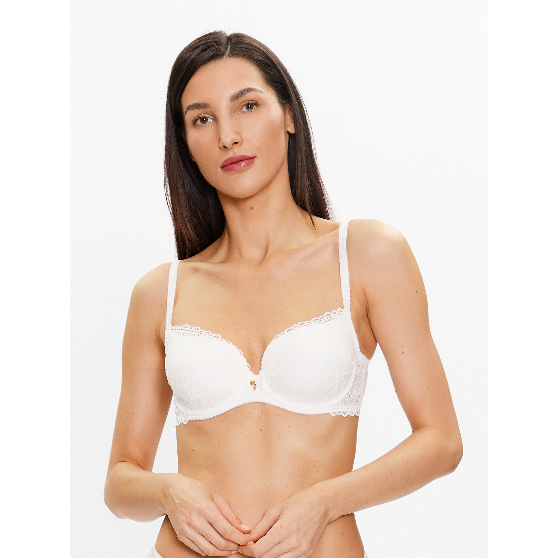 Selmark Σουτιέν με μπανέλα Penelope 31017 Λευκό