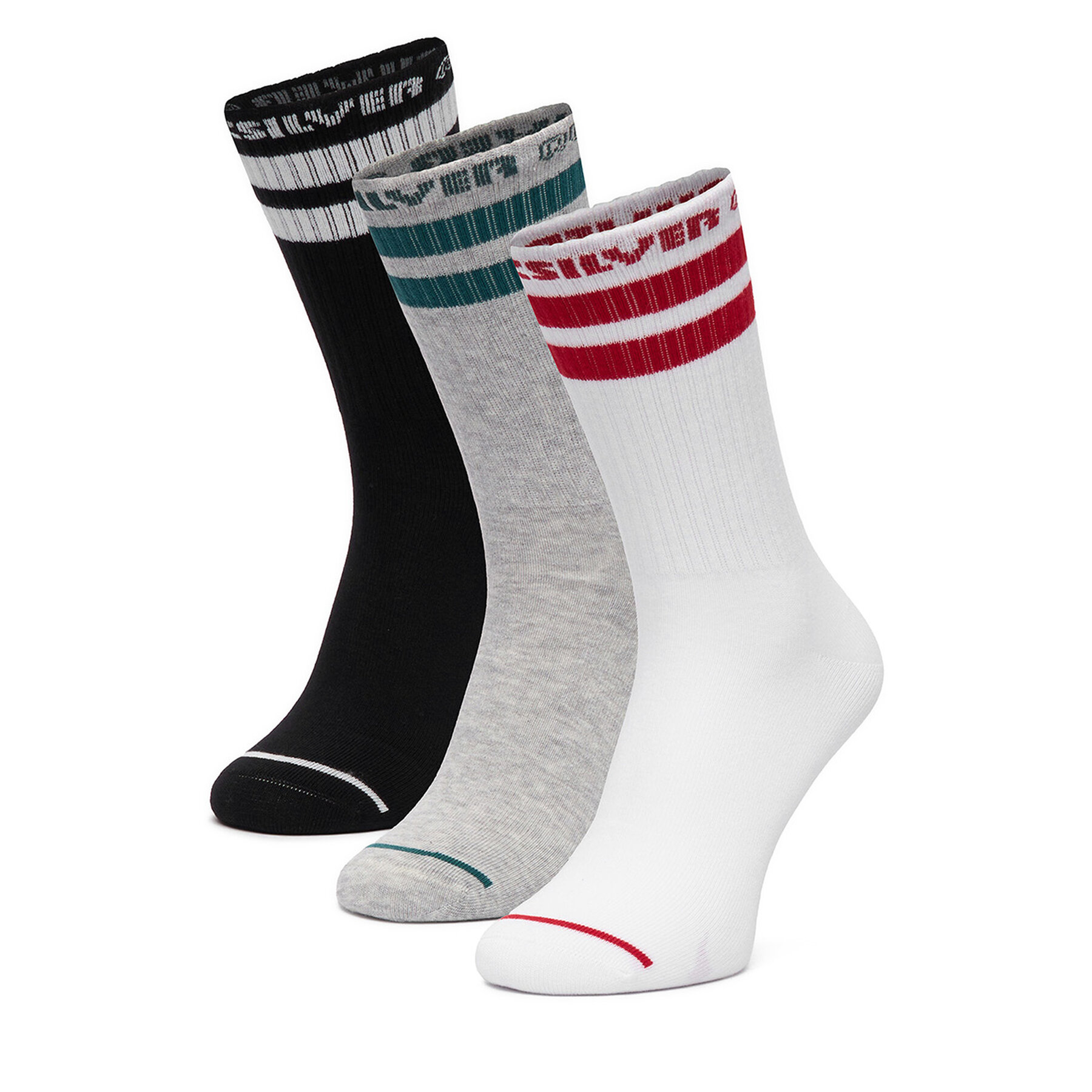 Calzini lunghi Quiksilver CEO_BR_QUIK_2040_W_AW25 (3 PACK) Multicolore