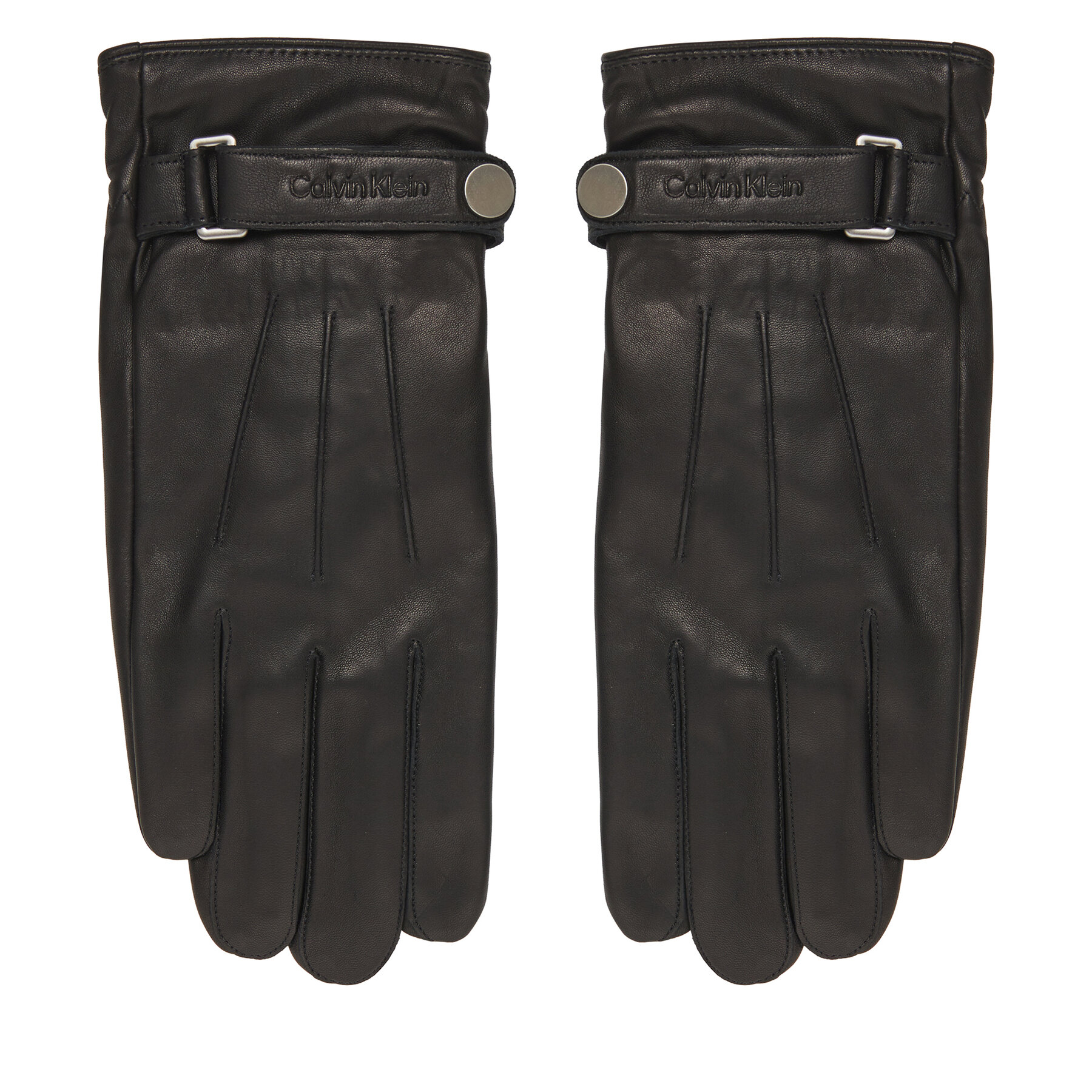 Calvin Klein Γάντια Ανδρικά Calvin Klein Logo Strap LV04D8035G Μαύρο