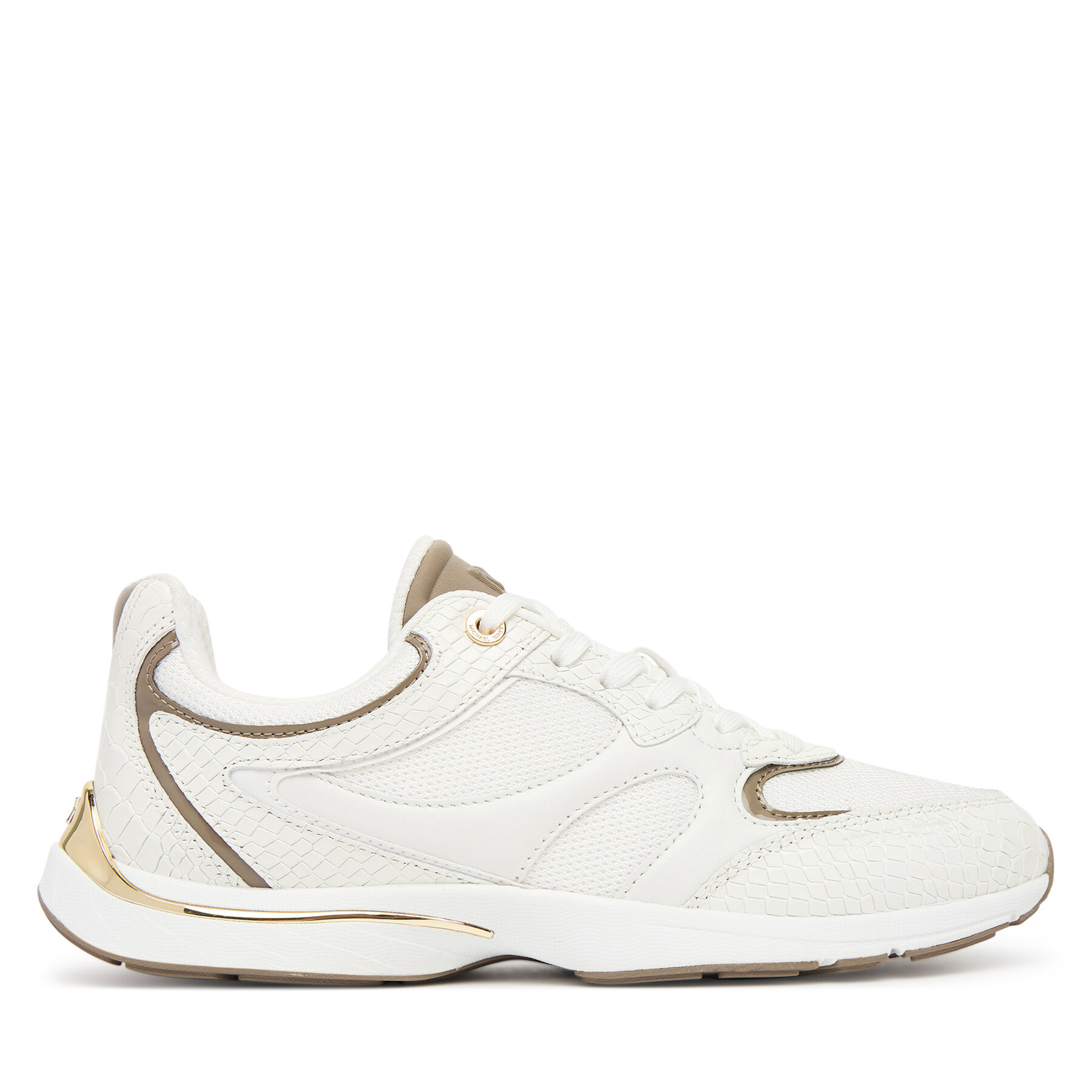 Sneakersy MICHAEL Michael Kors Riley 43T5RLFS3E Biela