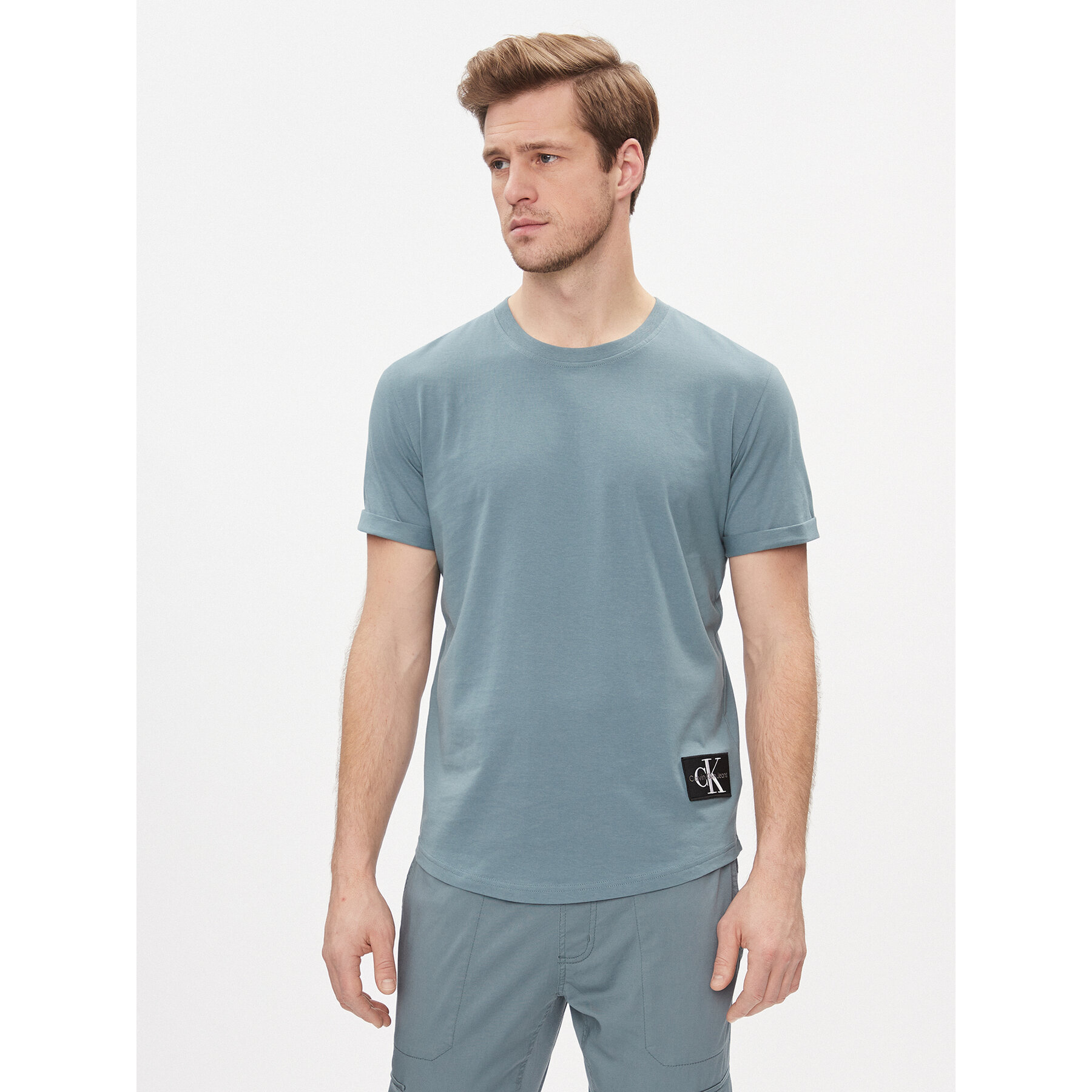 Calvin Klein Jeans T-Shirt J30J323482 Μπλε Regular Fit
