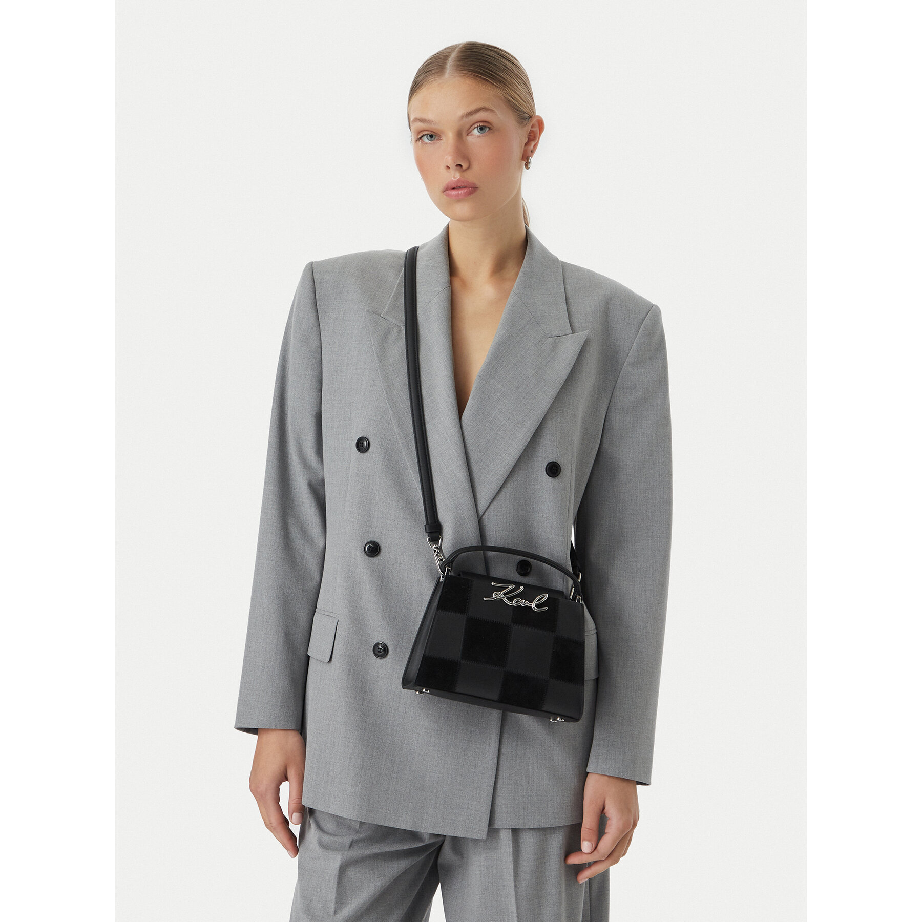 Torbica KARL LAGERFELD B3W30027 Crna