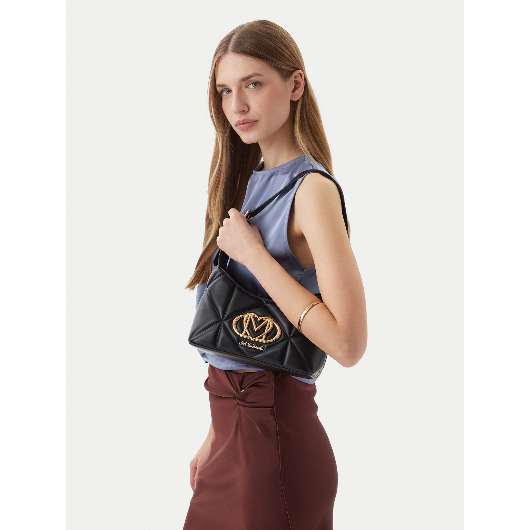 Kabelka LOVE MOSCHINO JC4258PP0OLC0000 Čierna