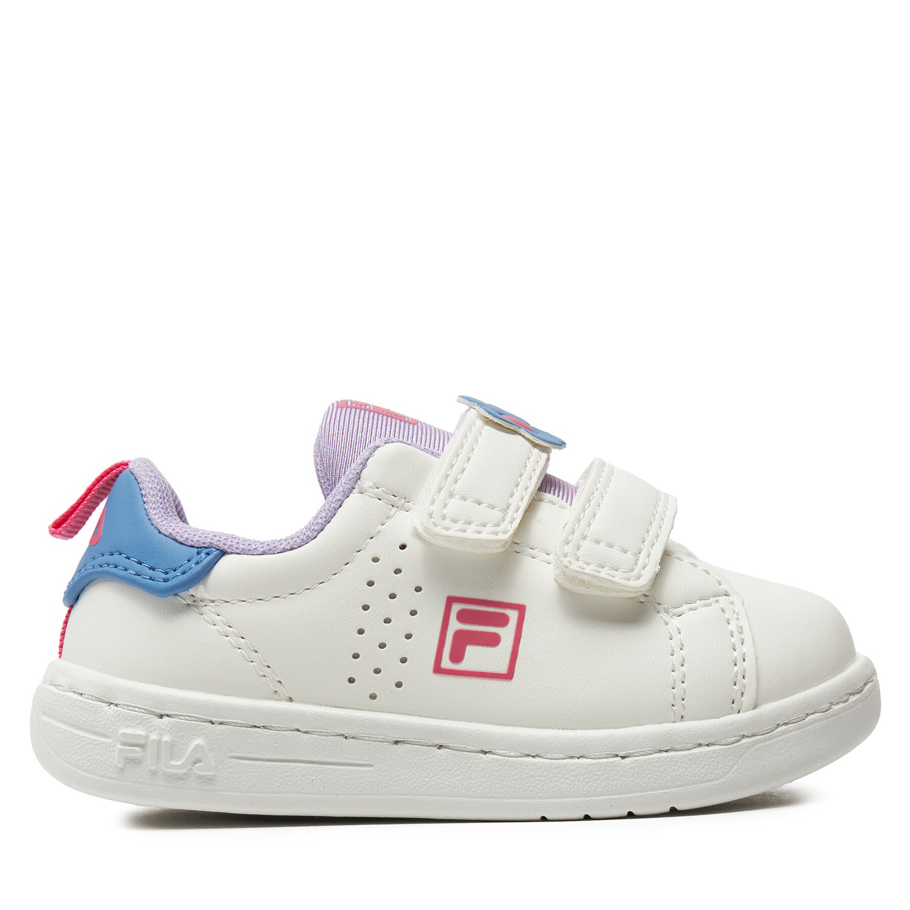 Zapatillas Fila Crosscourt 2 Nt Patch Velcro Tdl FFK0183 Blanco