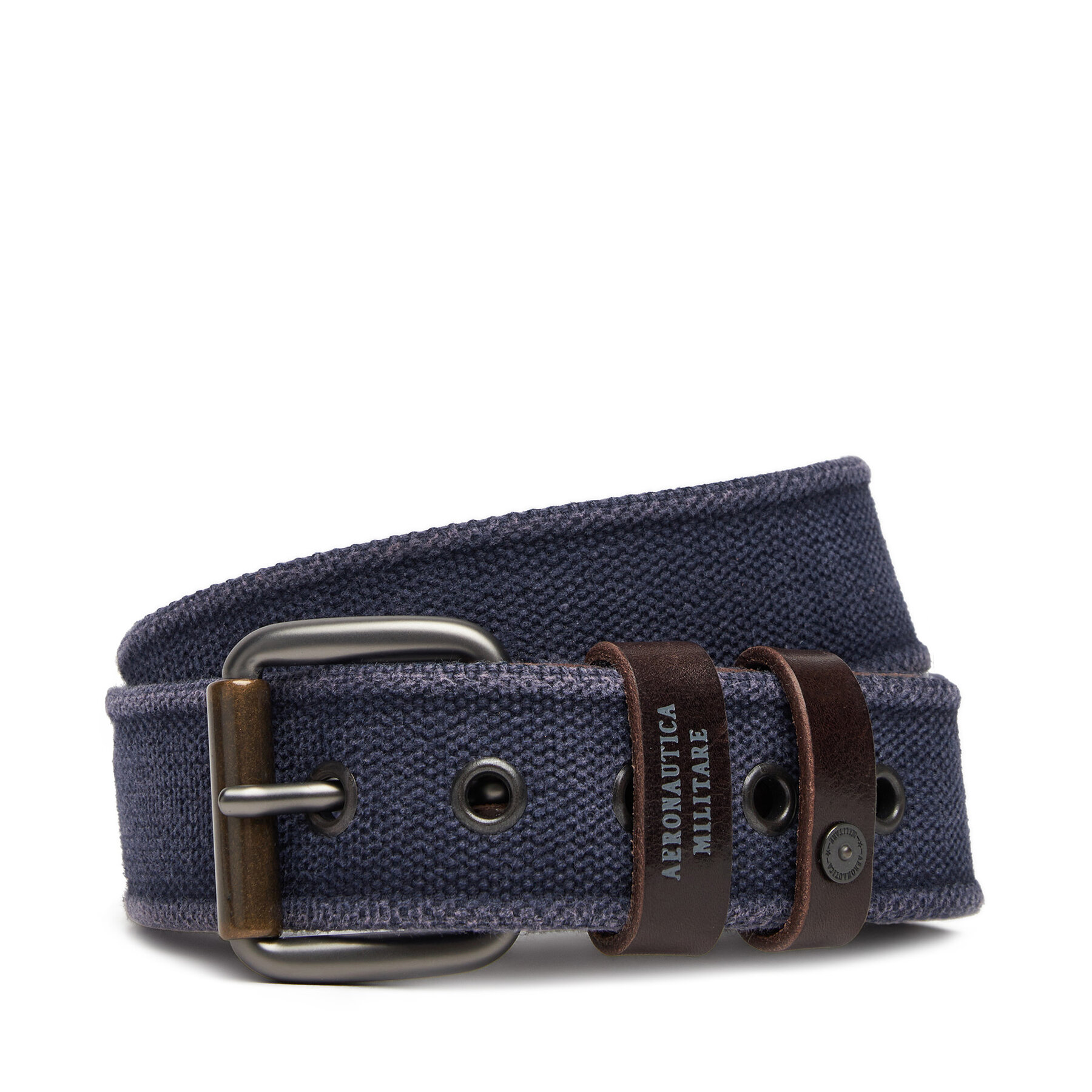 Мъжки колан Aeronautica Militare 252CI0315UCT04246 Тъмносин