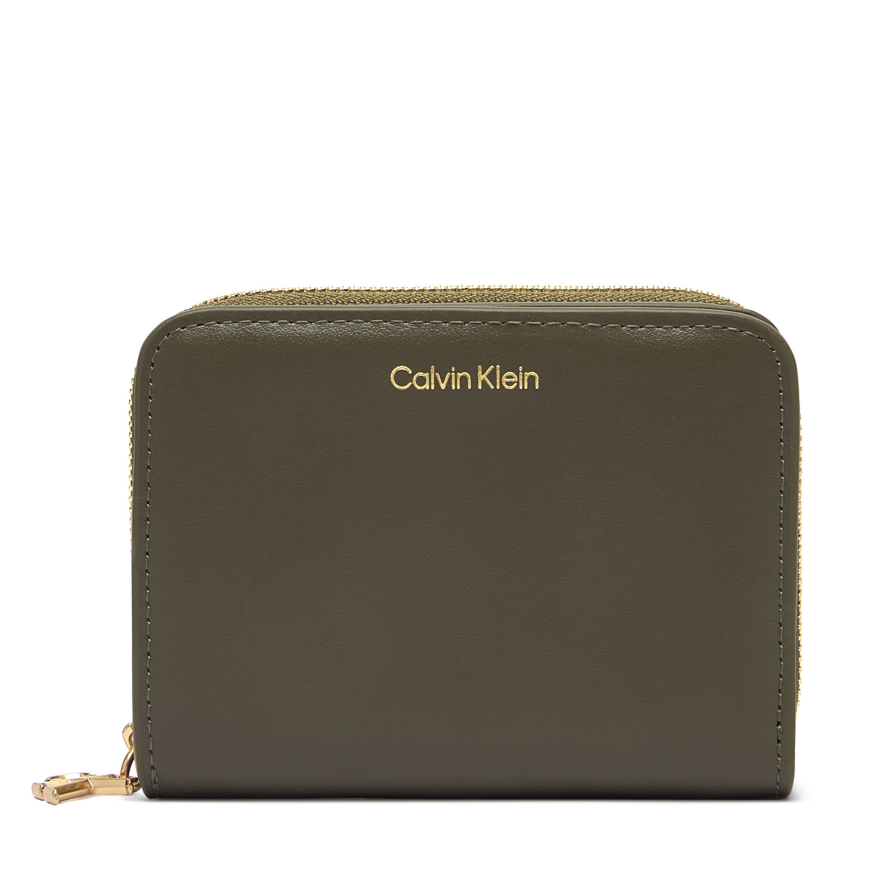 Портфейл Calvin Klein LV04F1075G Тъмнозелен