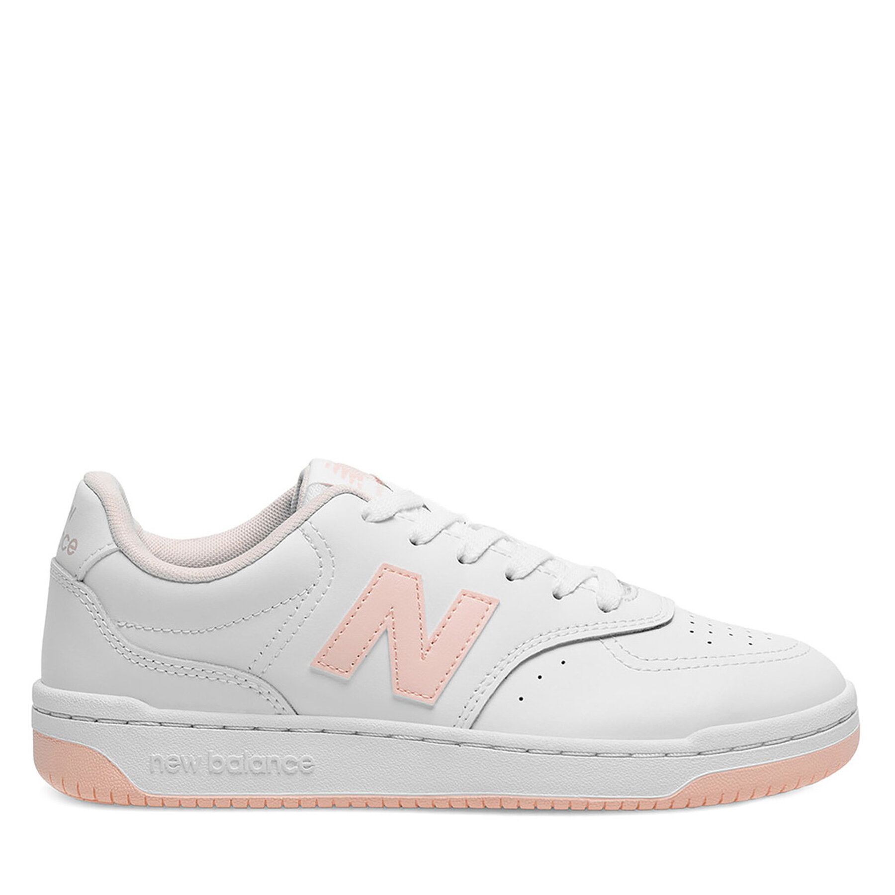 New Balance Αθλητικά New Balance BBW80WPK Λευκό