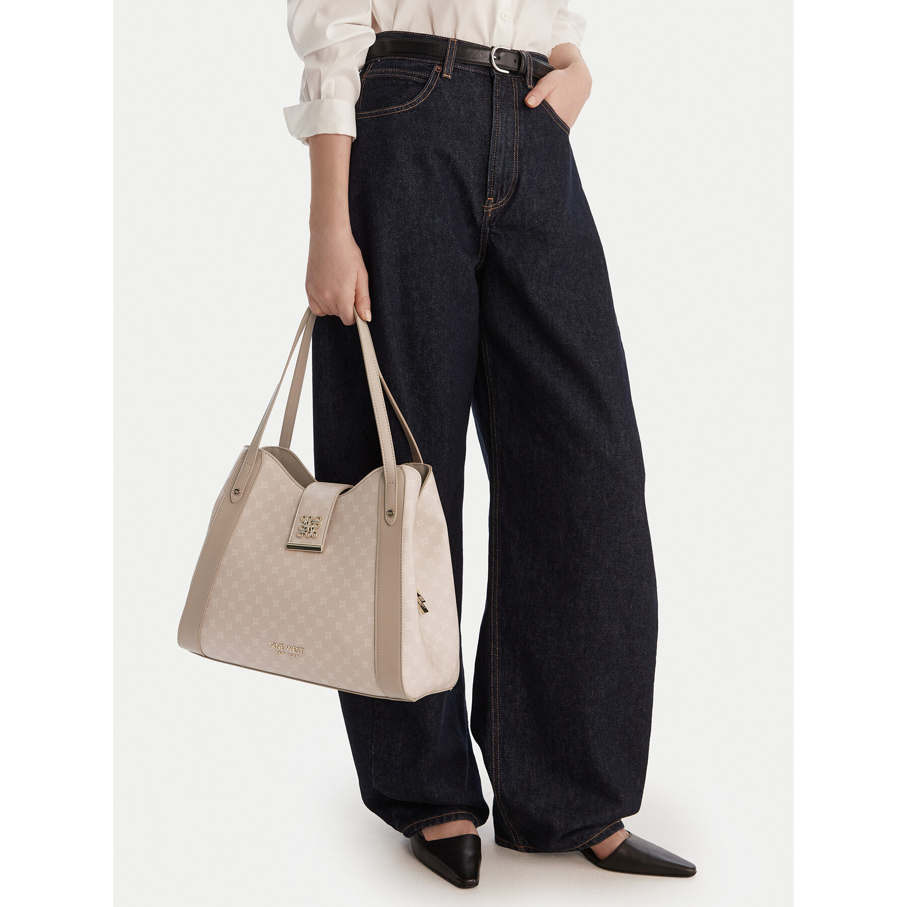 Geantă Nine West CEO-Onira-KY252 Gri