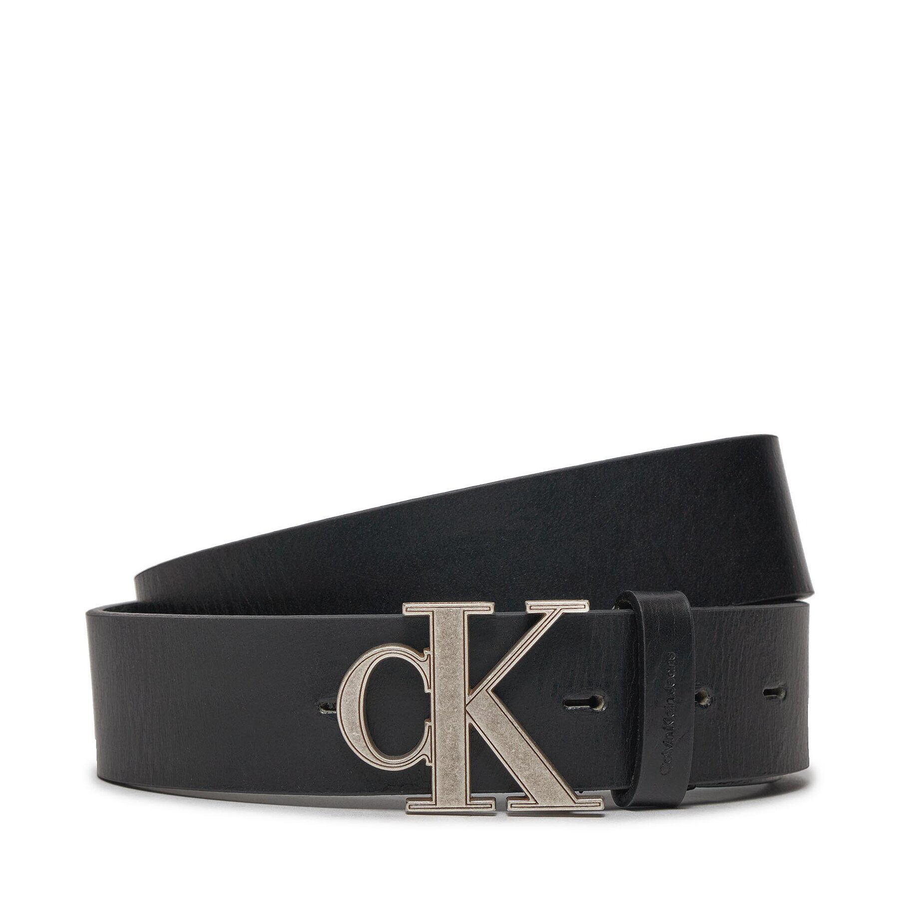Cintura da uomo Calvin Klein Monogram Hardware 35Mm K50K510063 Nero