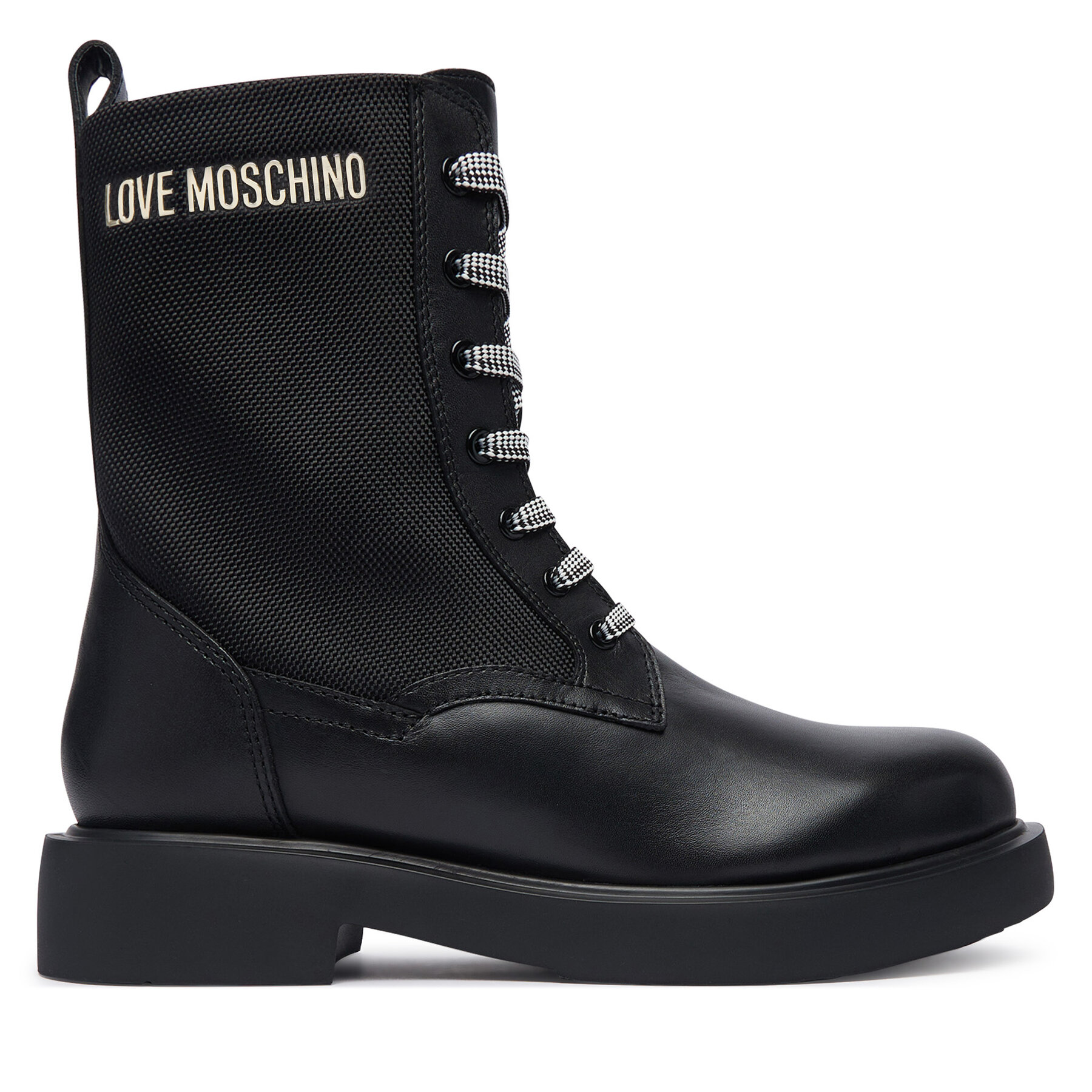Ghete LOVE MOSCHINO JA24074G1PIO100A Negru