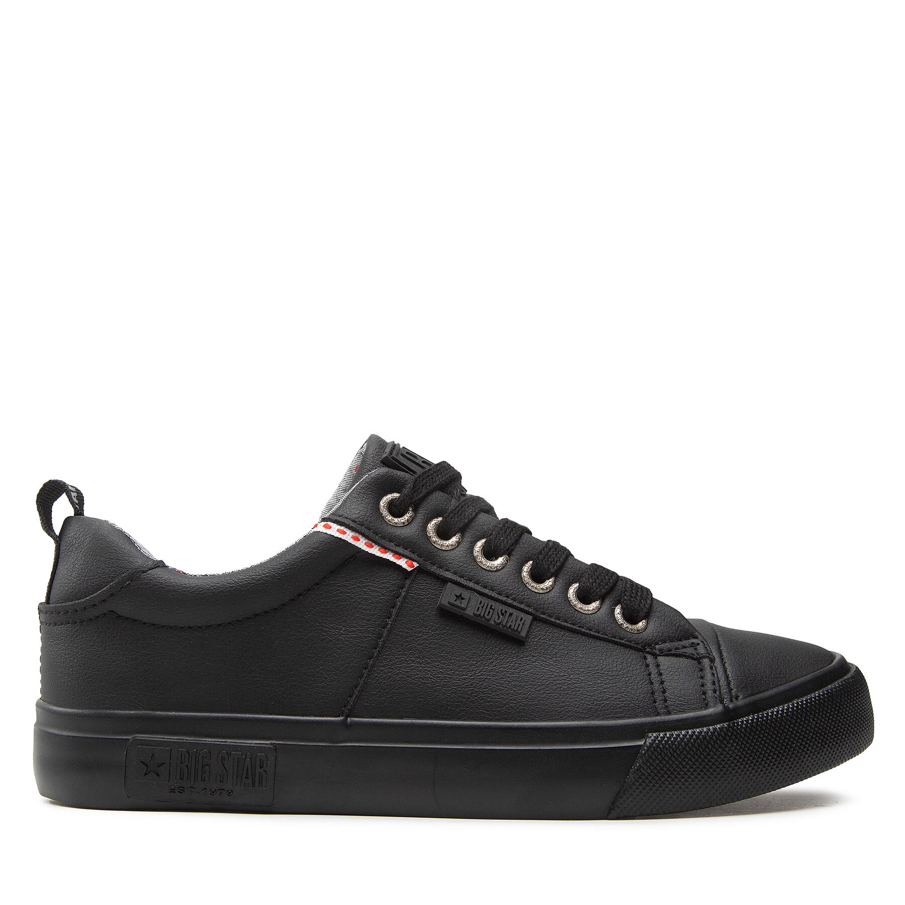 Dámske Plátenky Big Star Shoes, Rozmer: 37, Čierna, KK274006