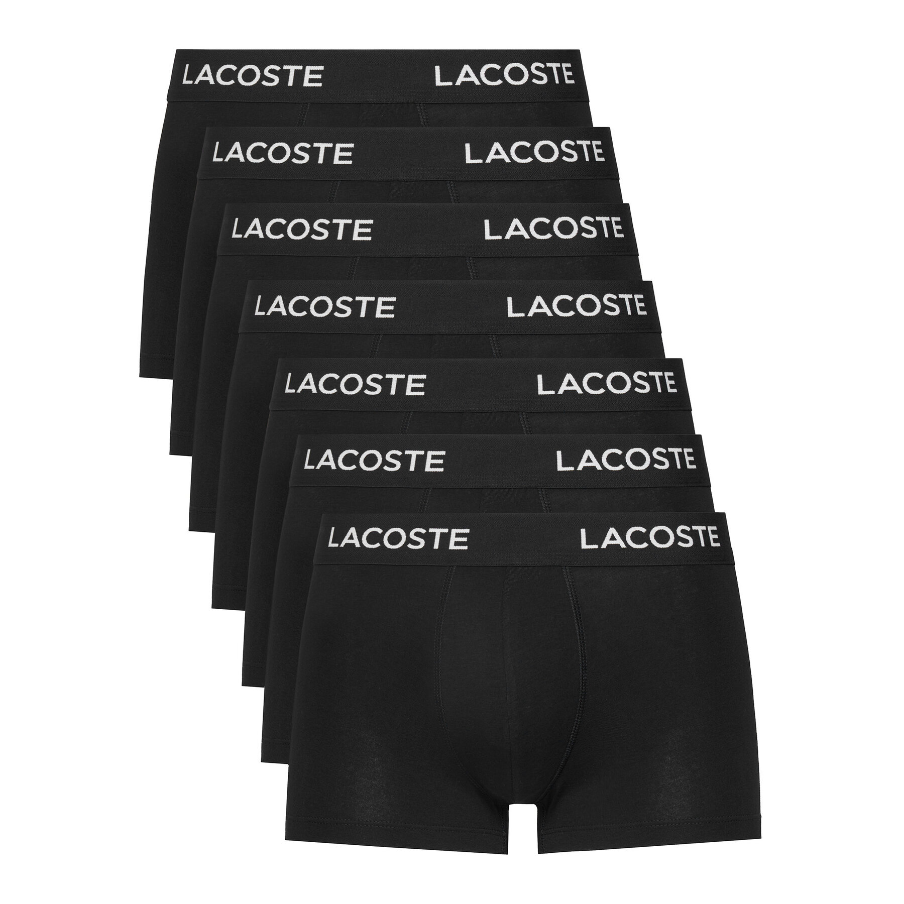 Lacoste Conjunto de calzoncillos boxer 5H2385 Negro