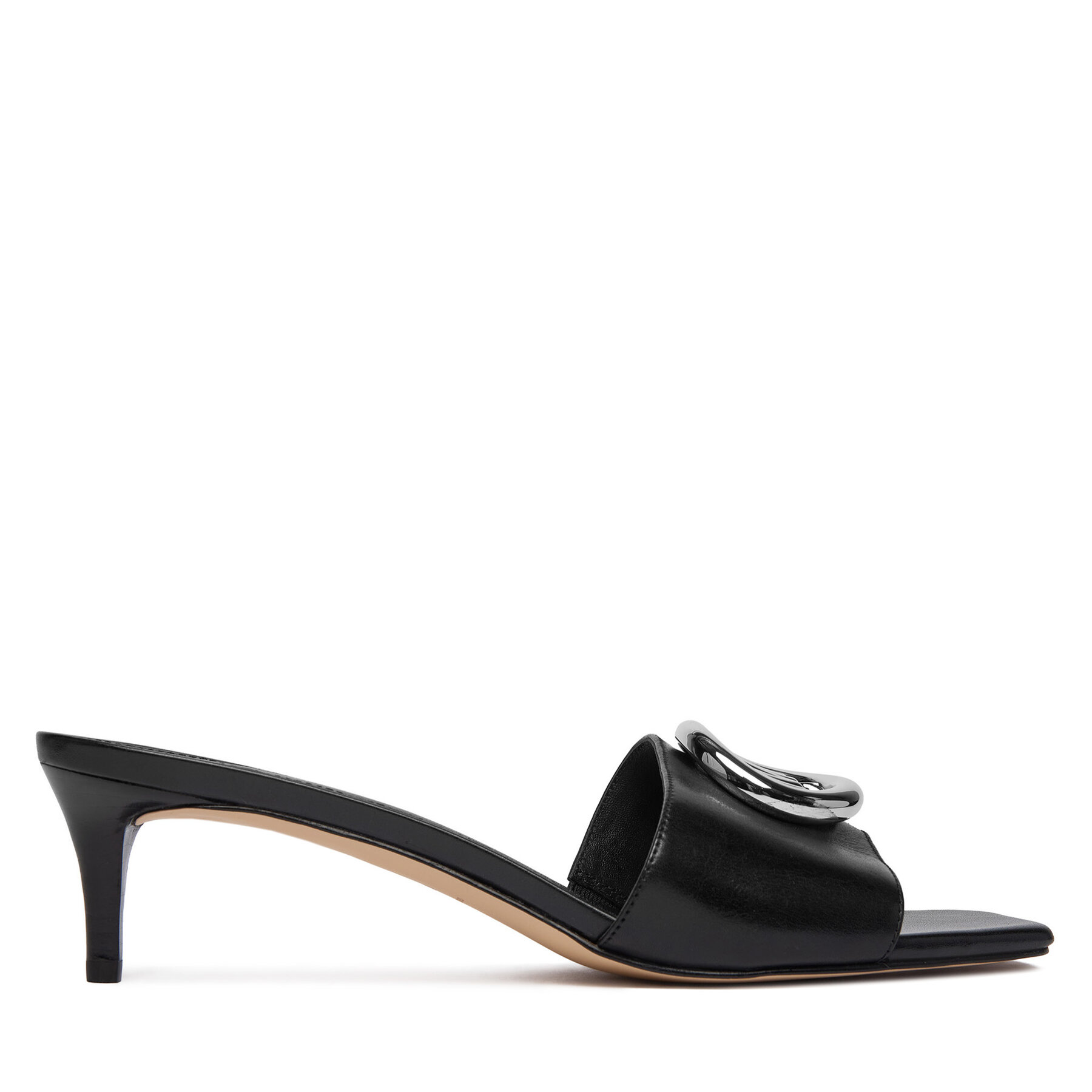 Natikače MICHAEL Michael Kors Milan Mule Sandal 40R6MLMS1L Crna