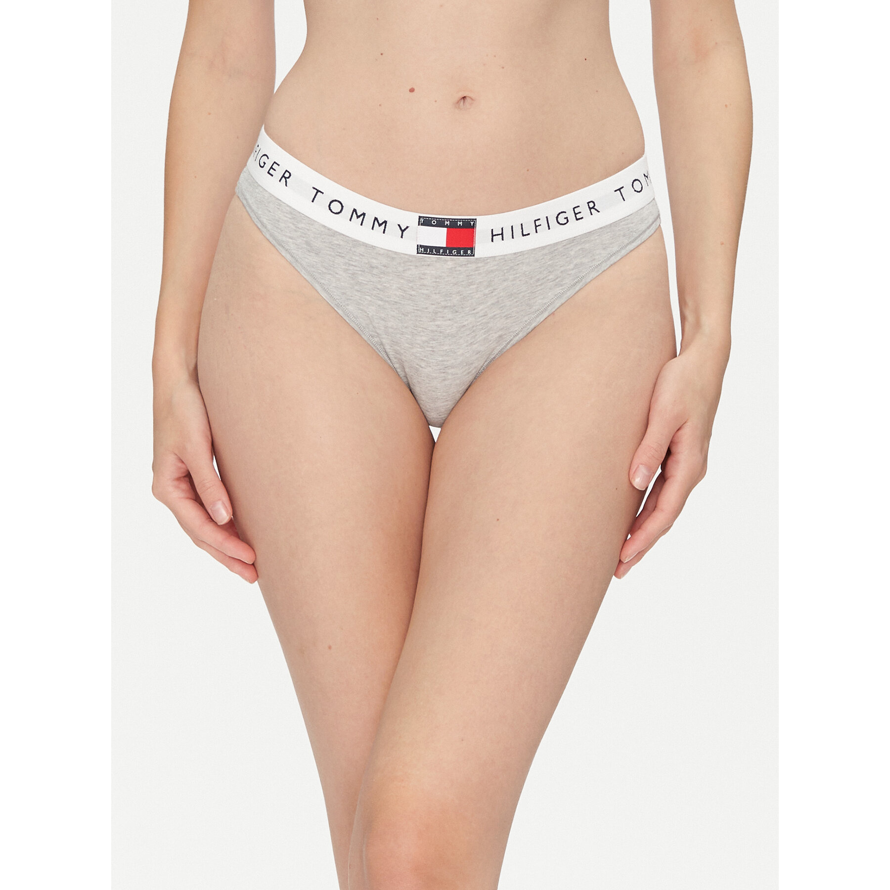 Tommy Hilfiger Σλιπ κλασικά UW0UW06038 Γκρι