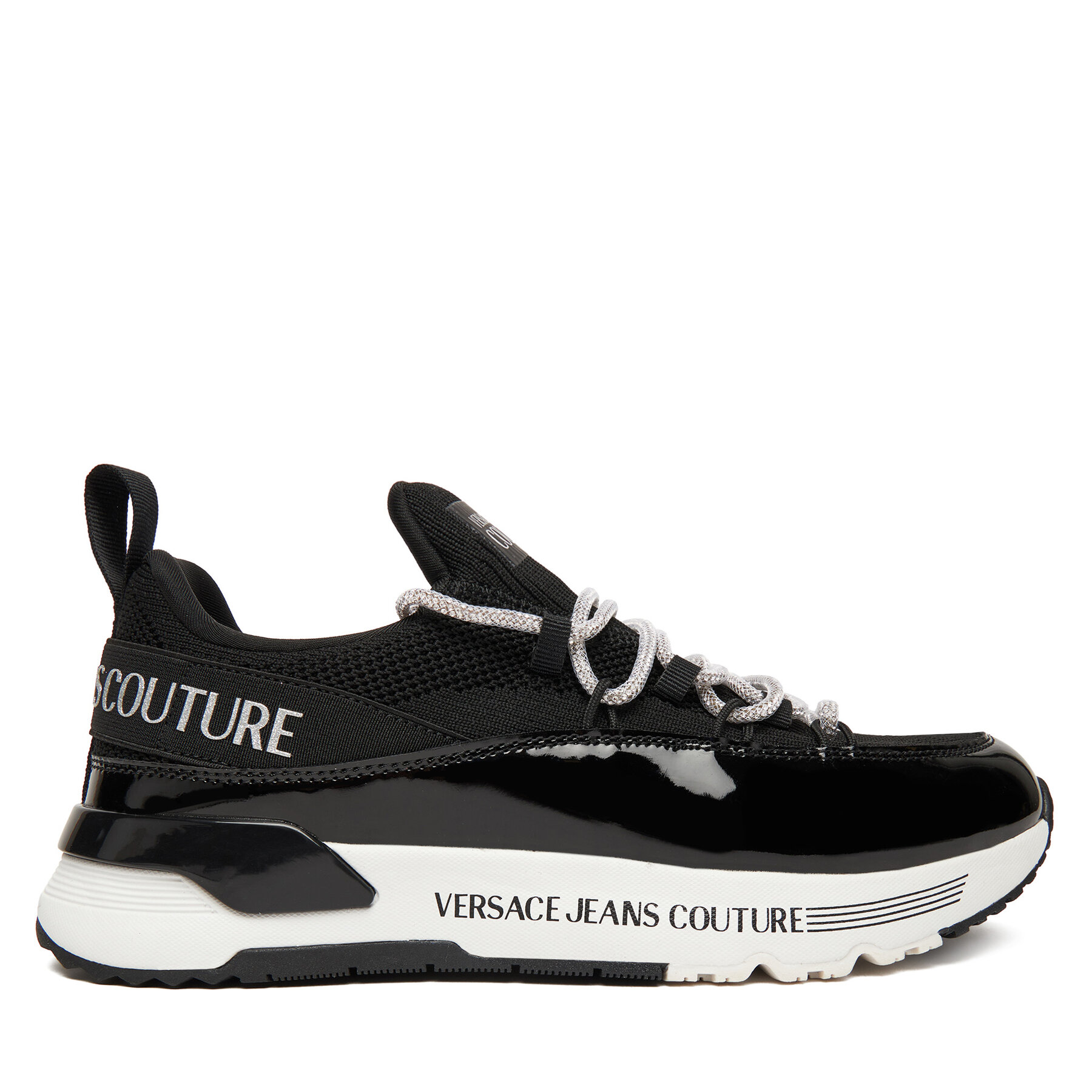 Sneakersy Versace Jeans Couture 79VA3SAB Černá