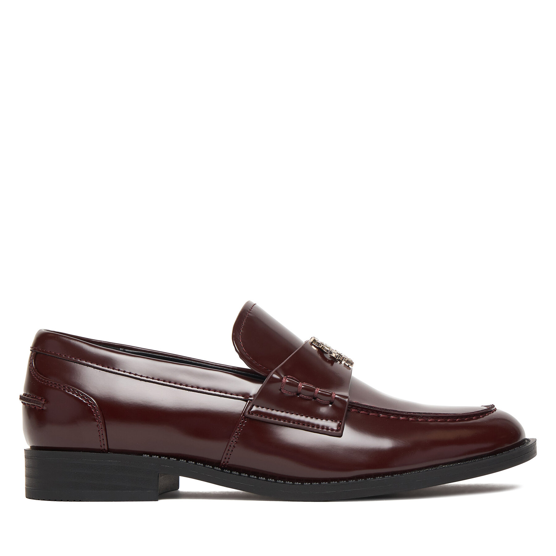 Loaferice Guess FLPBVL ELE14 Tamnocrvena