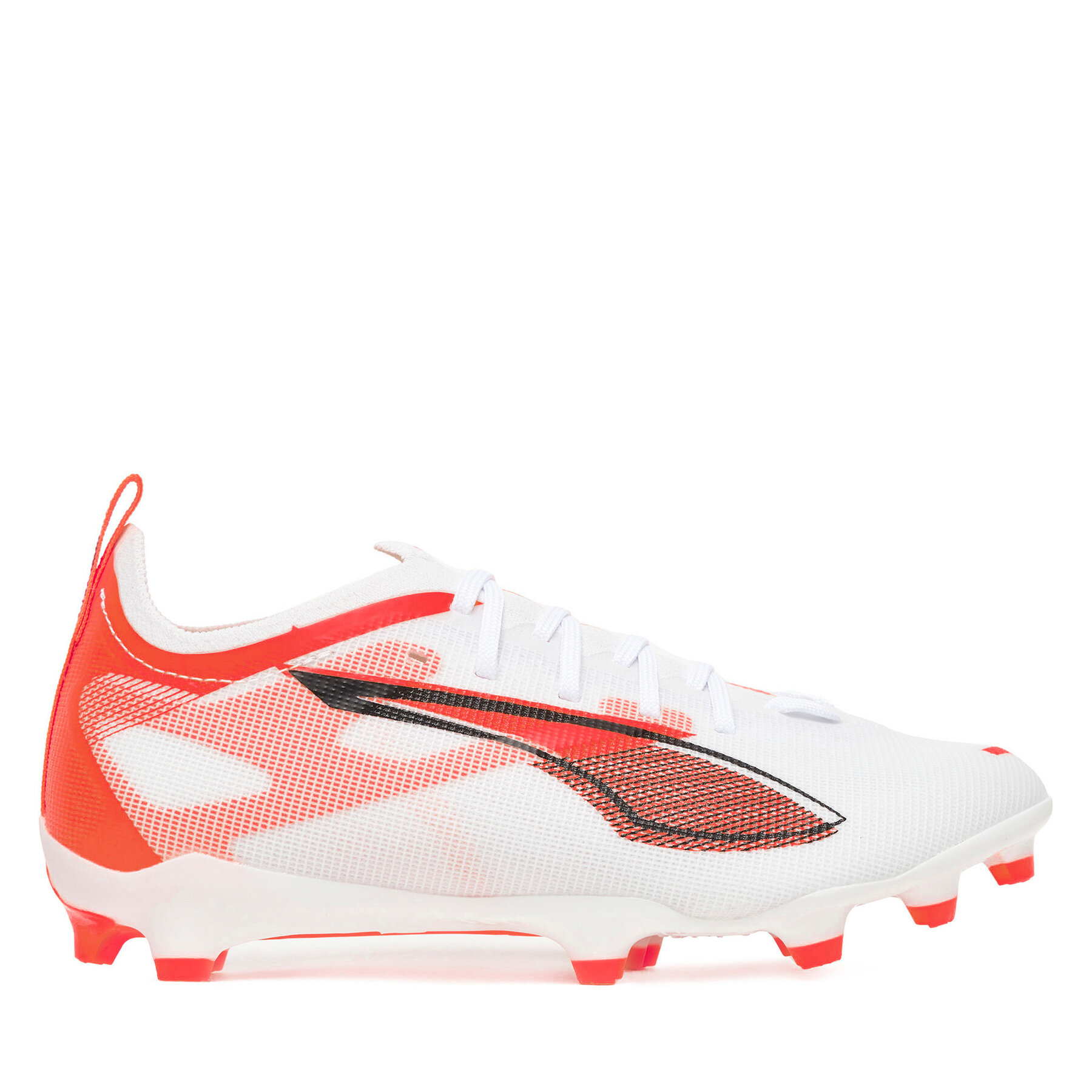 Futbalové topánky Puma Ultra 5 Pro Fg/Ag Jr 108165 01 Biela