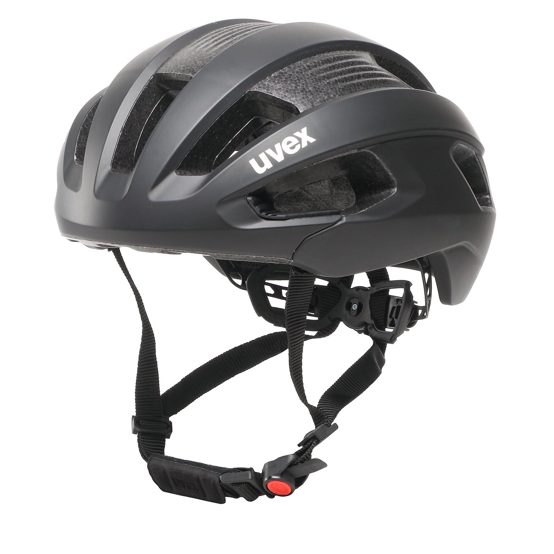 Cască bicicletă Uvex Rise Cc 4100900517 All Black Mat 4100900517 imagine super redus 2022