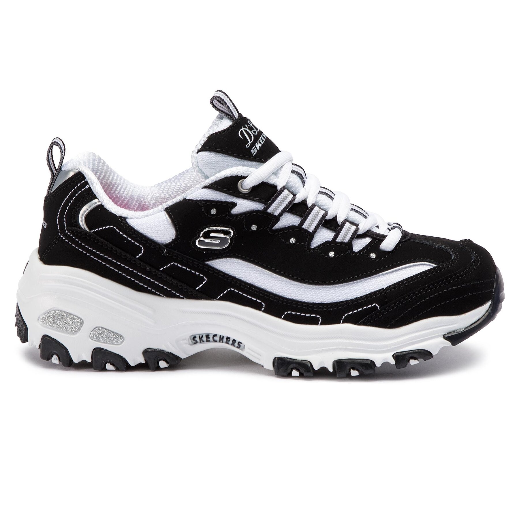 Sportcipők Skechers D'lites Biggest Fan 11930/BKW Fekete