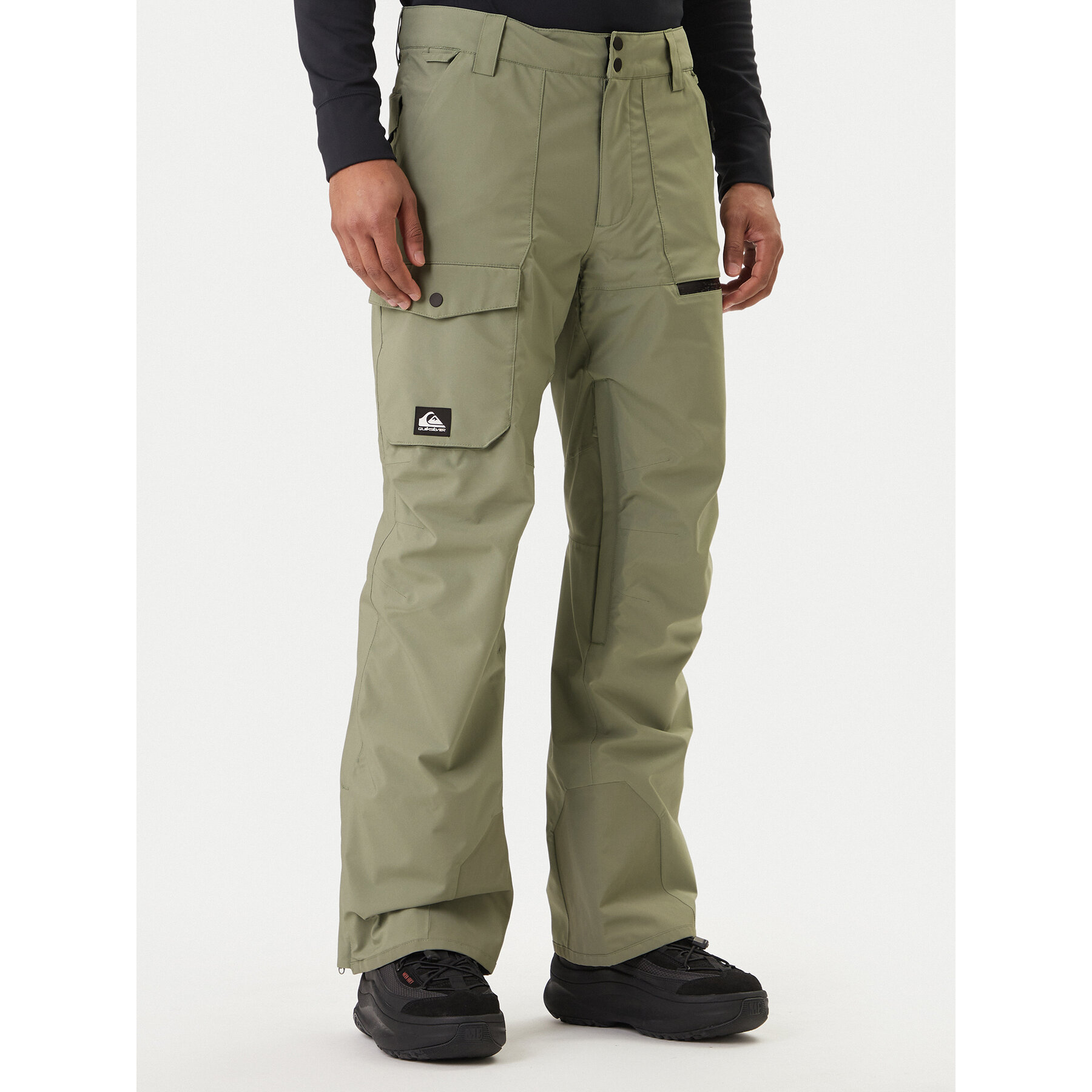 Quiksilver Snowboardhose Utility EQYTP03220 Grün Modern Fit
