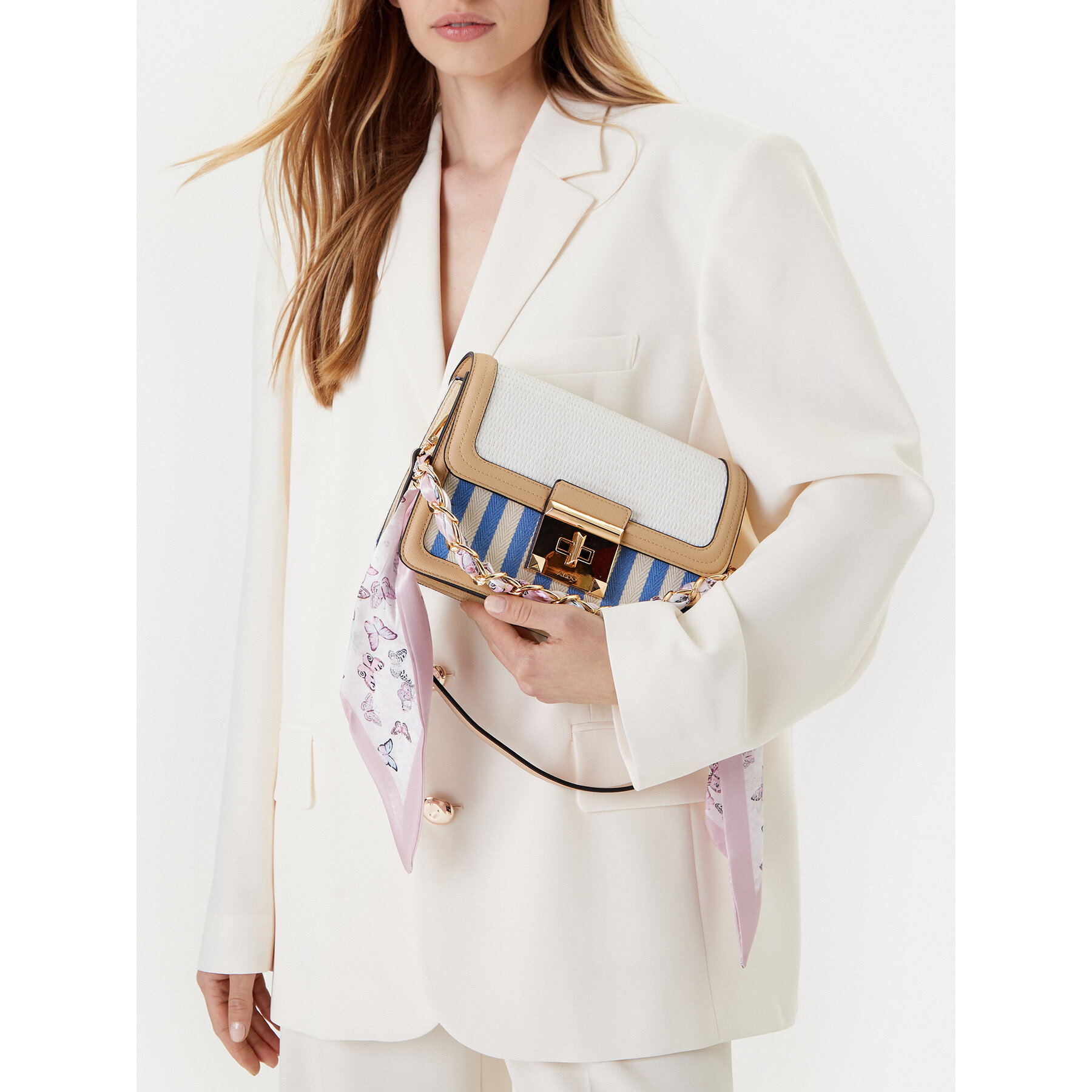 Дамска чанта Aldo Thirecien 14029014 Бял