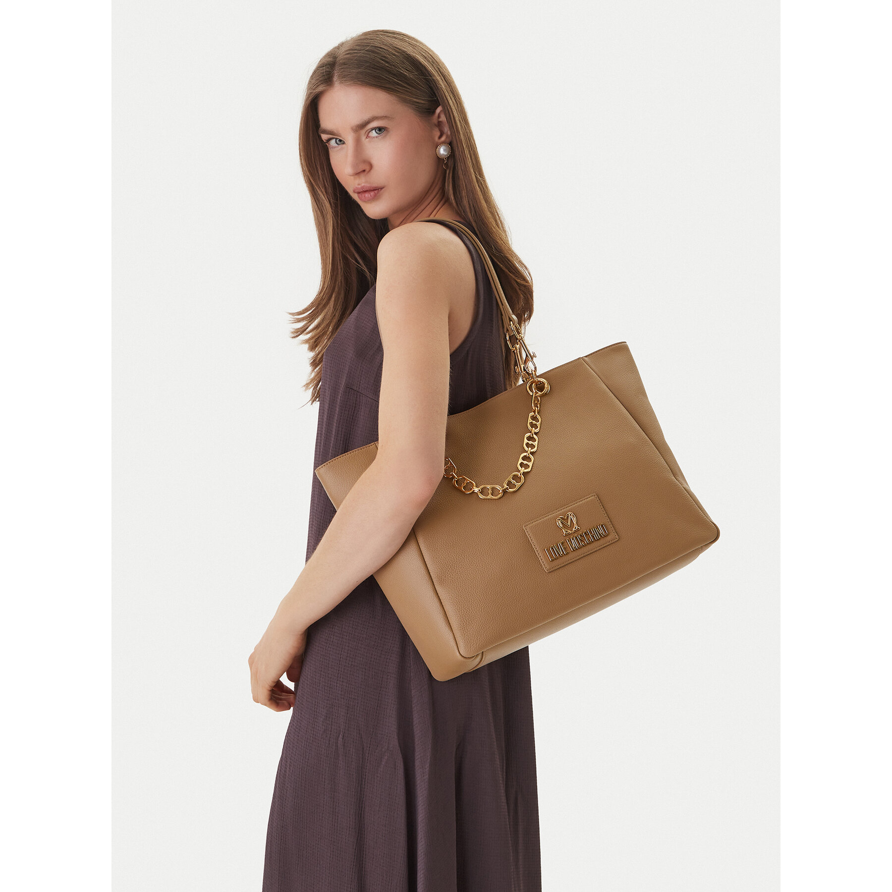 Kabelka LOVE MOSCHINO JC4164PP1OL1210A Béžová