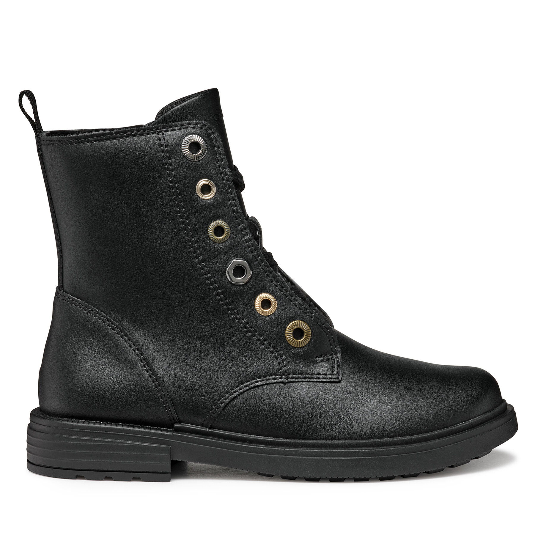 Členková obuv Geox J Eclair J569QP 000BC C9999 M Čierna