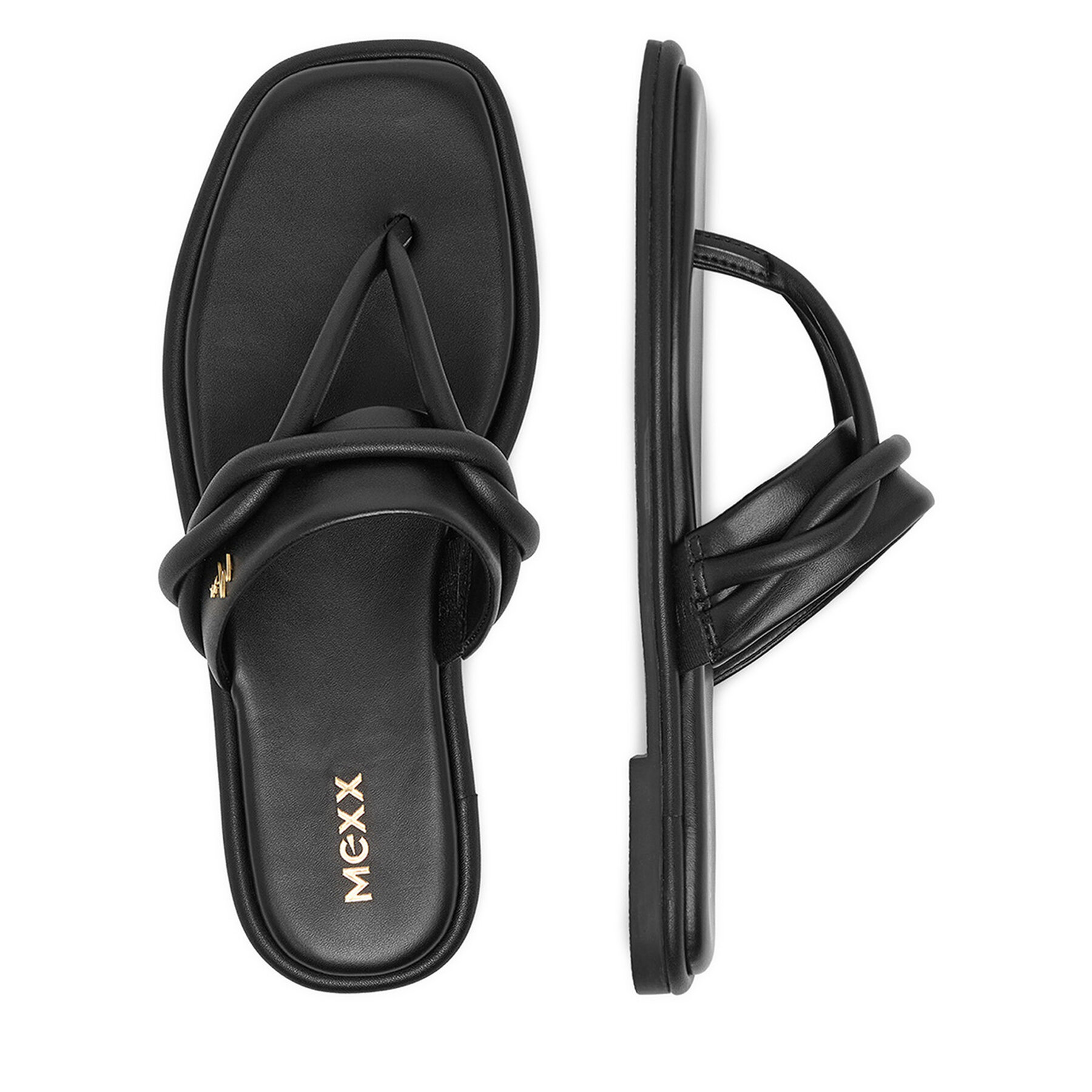 Flip-flops MEXX EO-CD25-194-1 Fekete