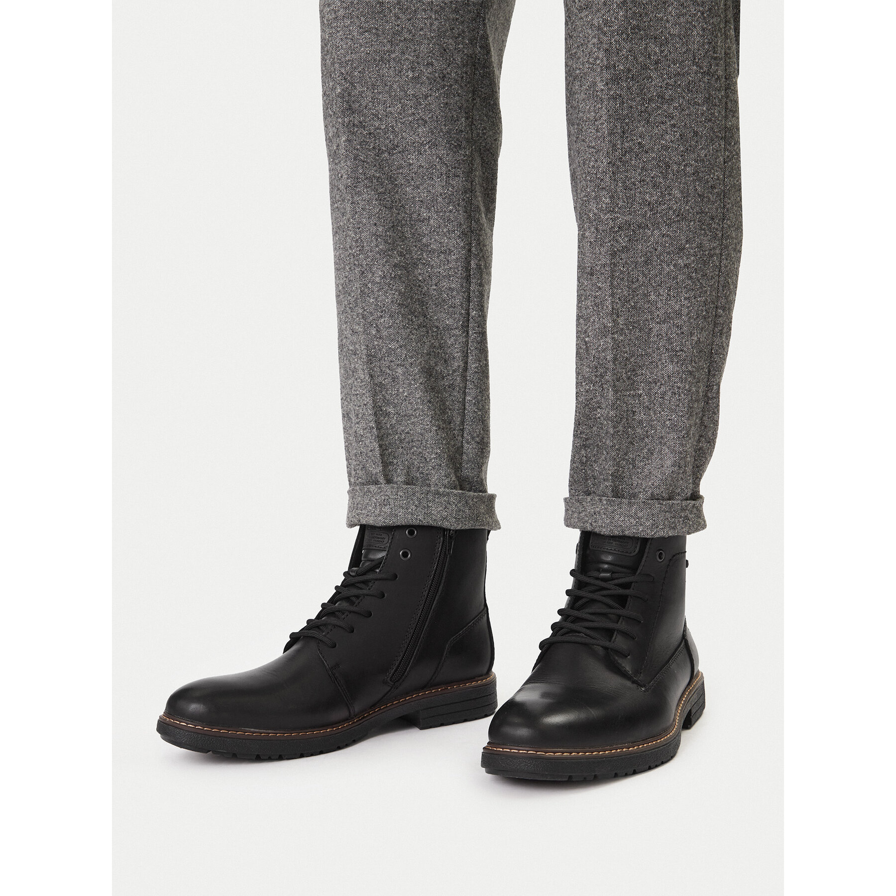 Ghete Rieker 33143-00 Negru