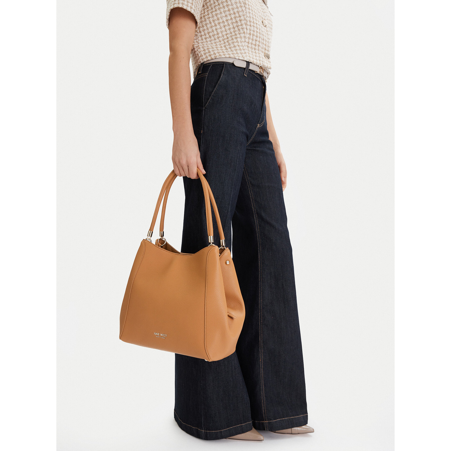Kabelka Nine West CEO-Olira-LDA8566 Hnedá