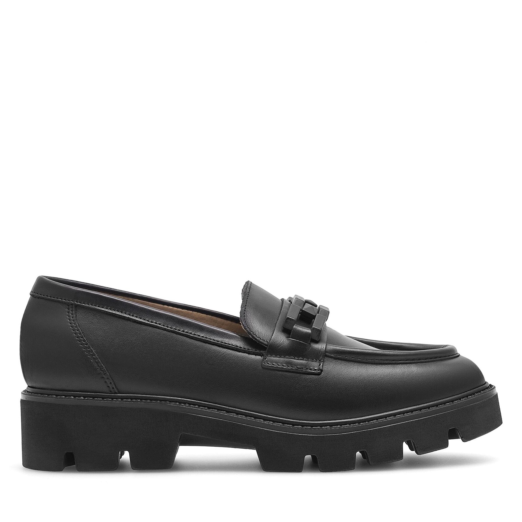 Damskie Loafersy Badura, Rozmiar 42 Czarny TROPEA-E23-28188PE