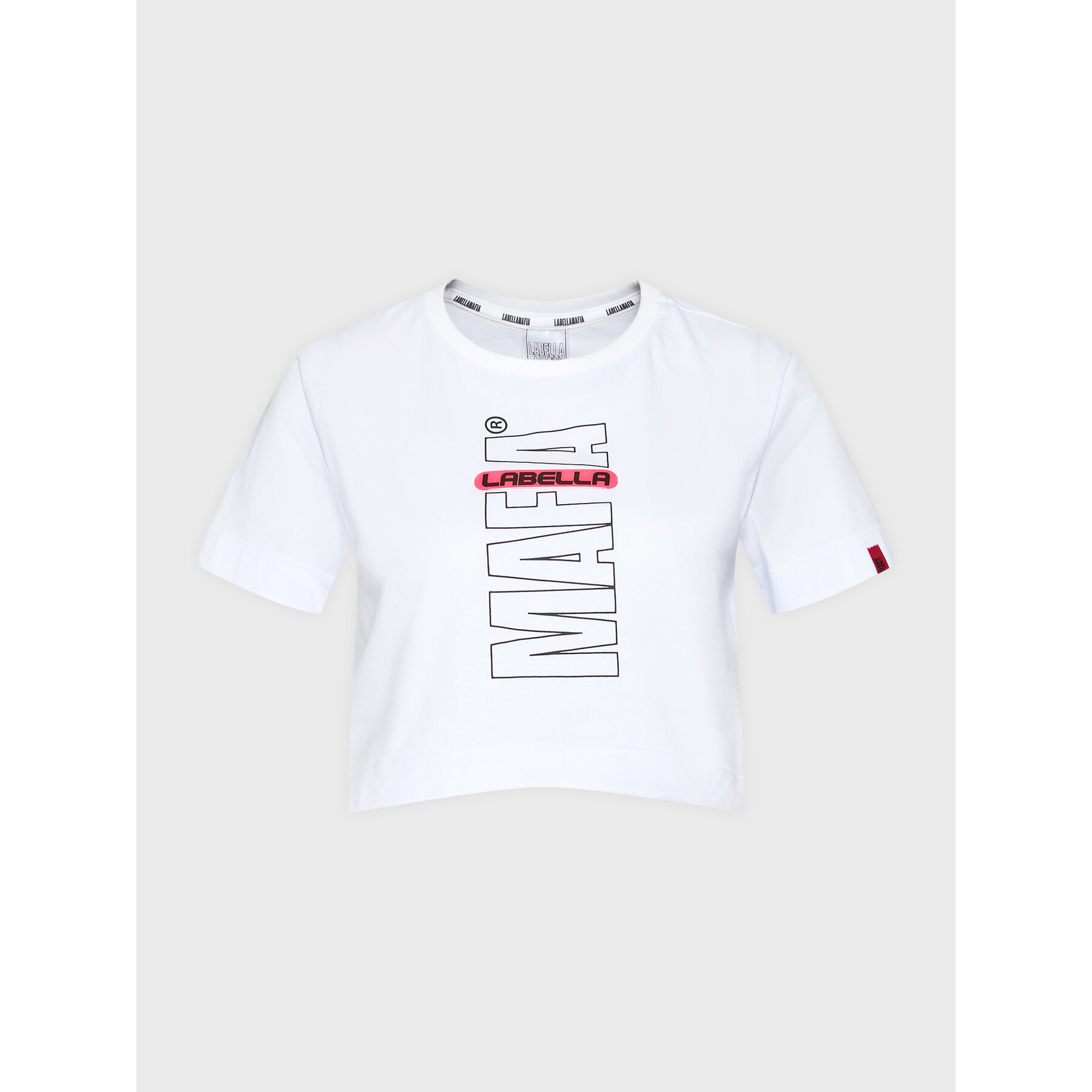 LaBellaMafia LaBellaMafia T-Shirt 25870 Λευκό Regular Fit