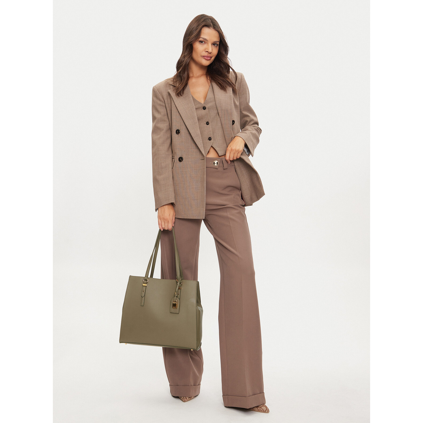 Τσάντα Aldo Feacan 13824473 Χακί