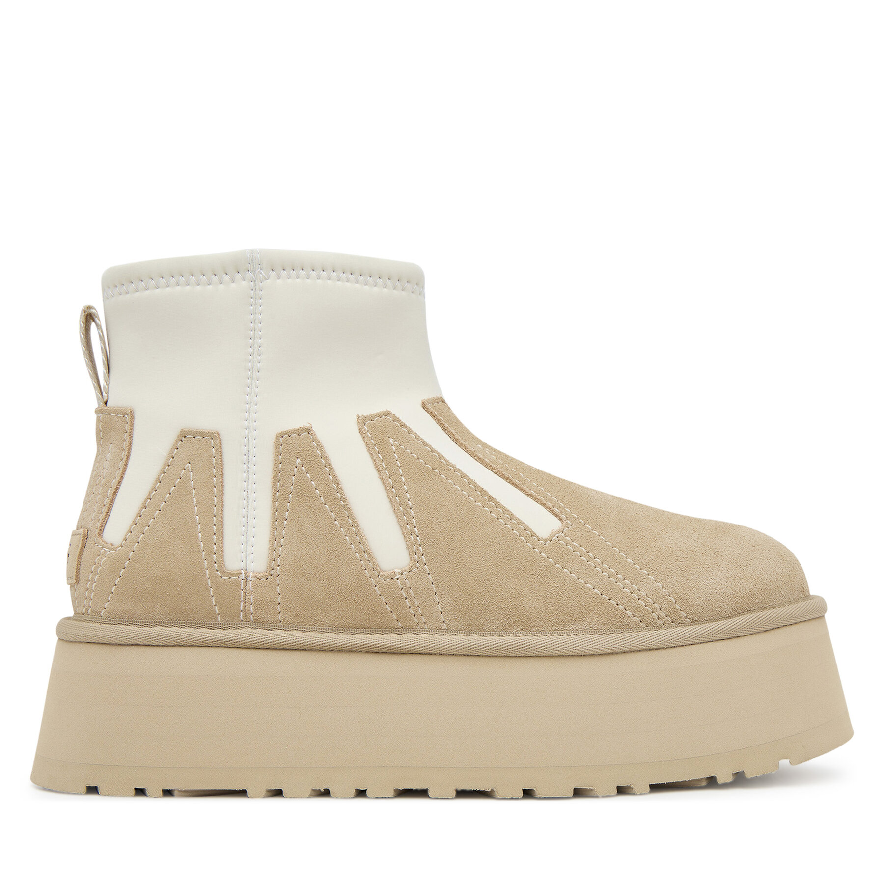 Ugg Μπότες Χιονιού Ugg W Classic Mini Dipper Sunwave 1167591 Μπεζ